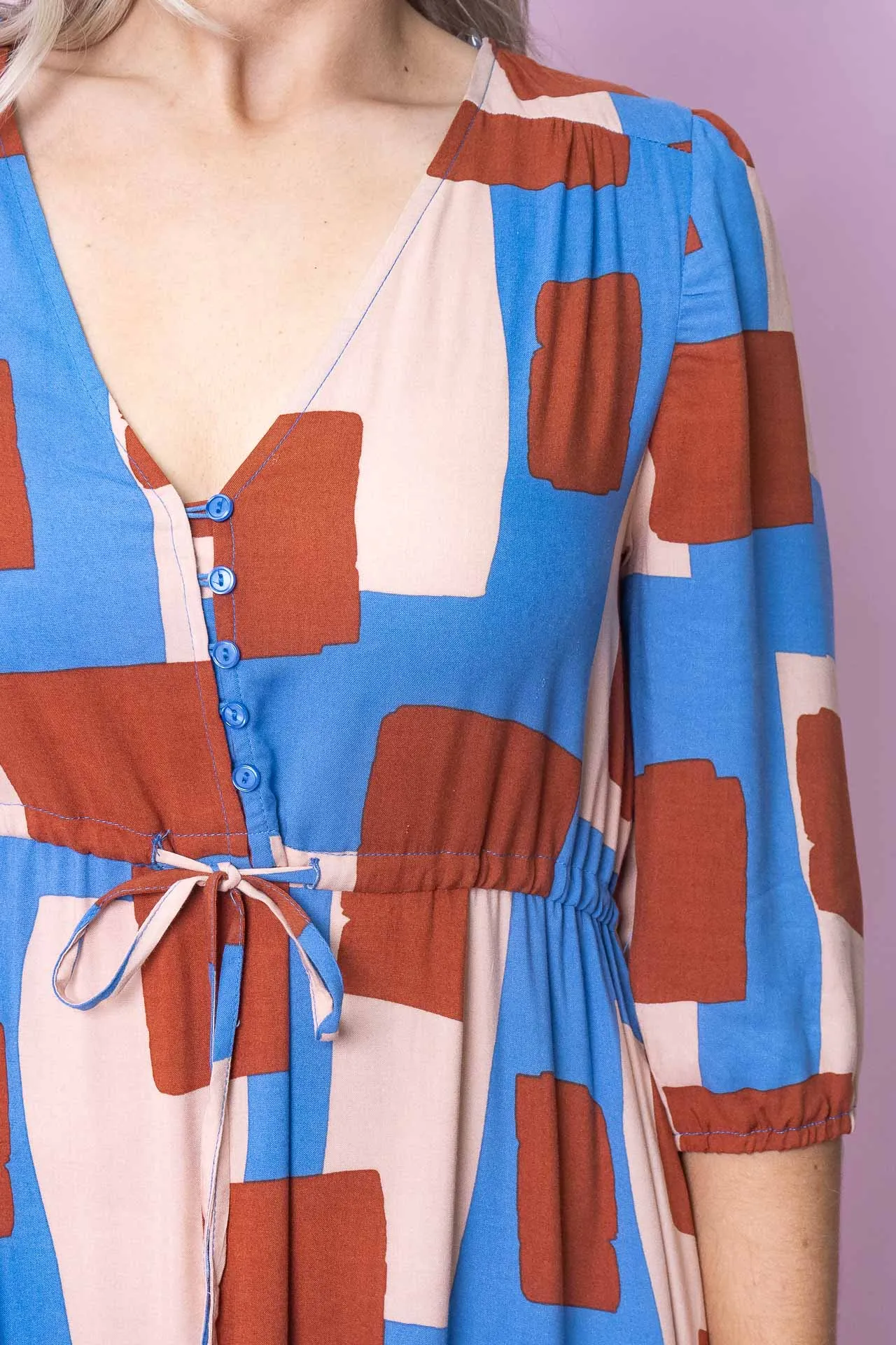 Bella Dress in Blue - Final Sale sold by Always Alice product image thumbnail 4