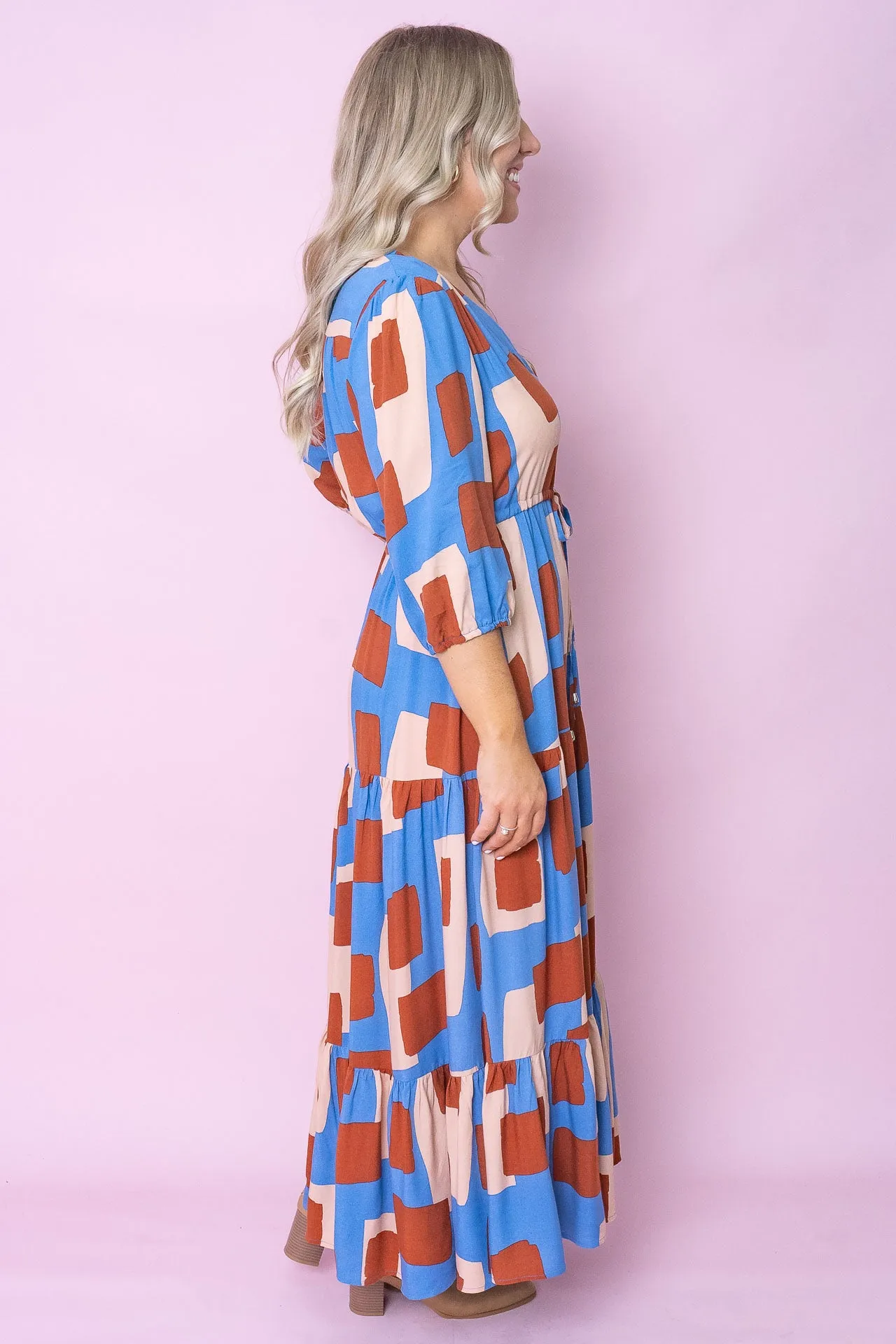 Bella Dress in Blue - Final Sale sold by Always Alice product image thumbnail 5