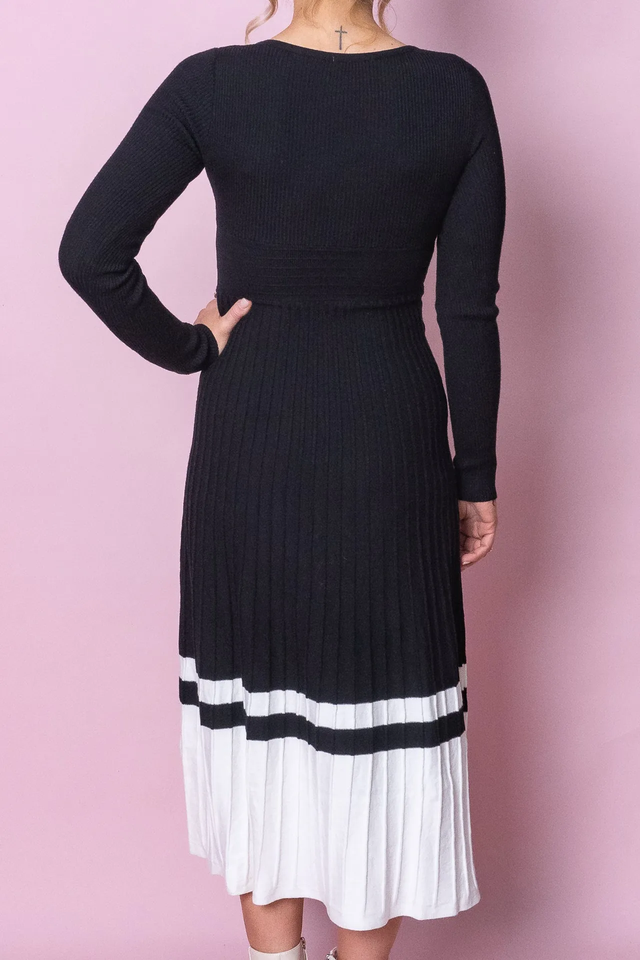 Zorina Knit Dress in Black sold by Always Alice product image thumbnail 5