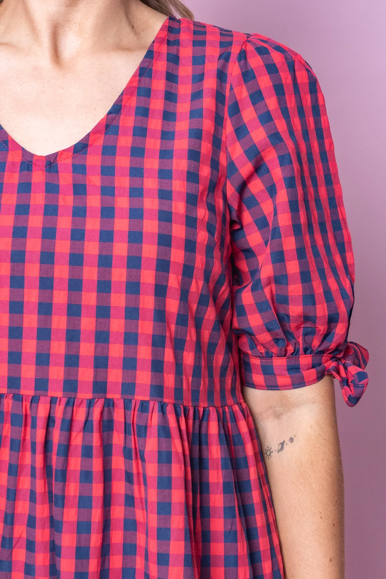 Romy Midi Dress in Watermelon sold by Always Alice product image thumbnail 5