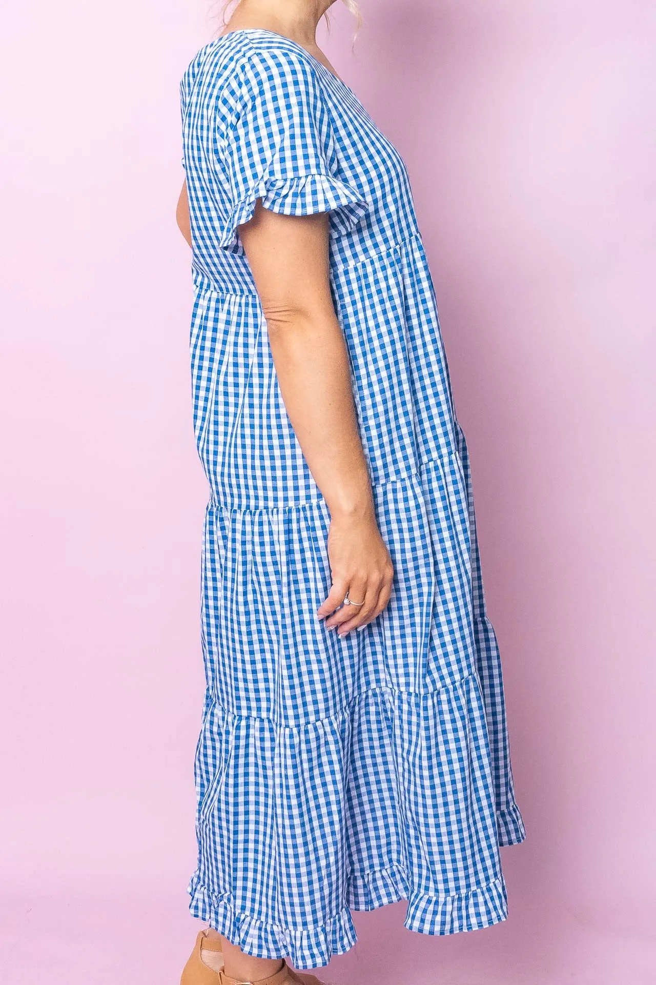 Dally Dress in Blue - Final Sale sold by Always Alice product image thumbnail 5