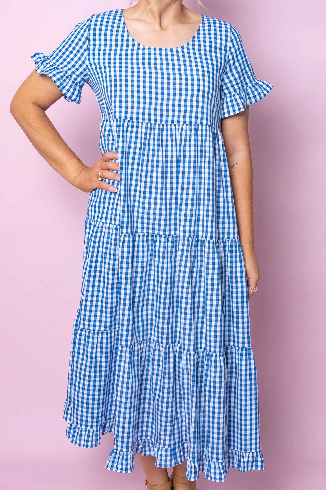 Dally Dress in Blue - Final Sale sold by Always Alice product image thumbnail 3