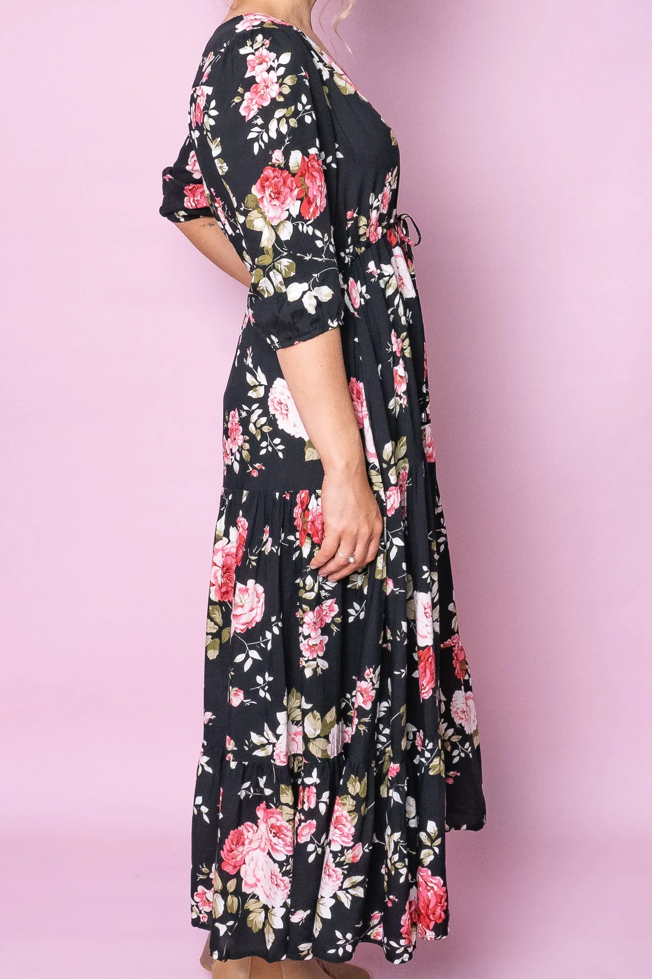 Sofia Maxi Dress in Black sold by Always Alice product image thumbnail 5