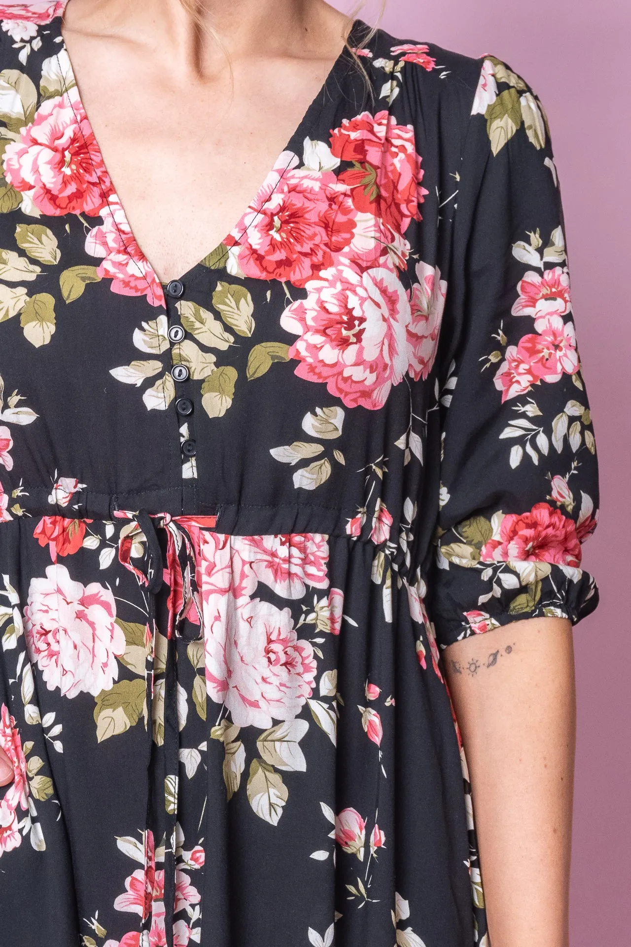 Sofia Maxi Dress in Black sold by Always Alice product image thumbnail 4