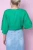 Neelix Top in Emerald sold by Always Alice