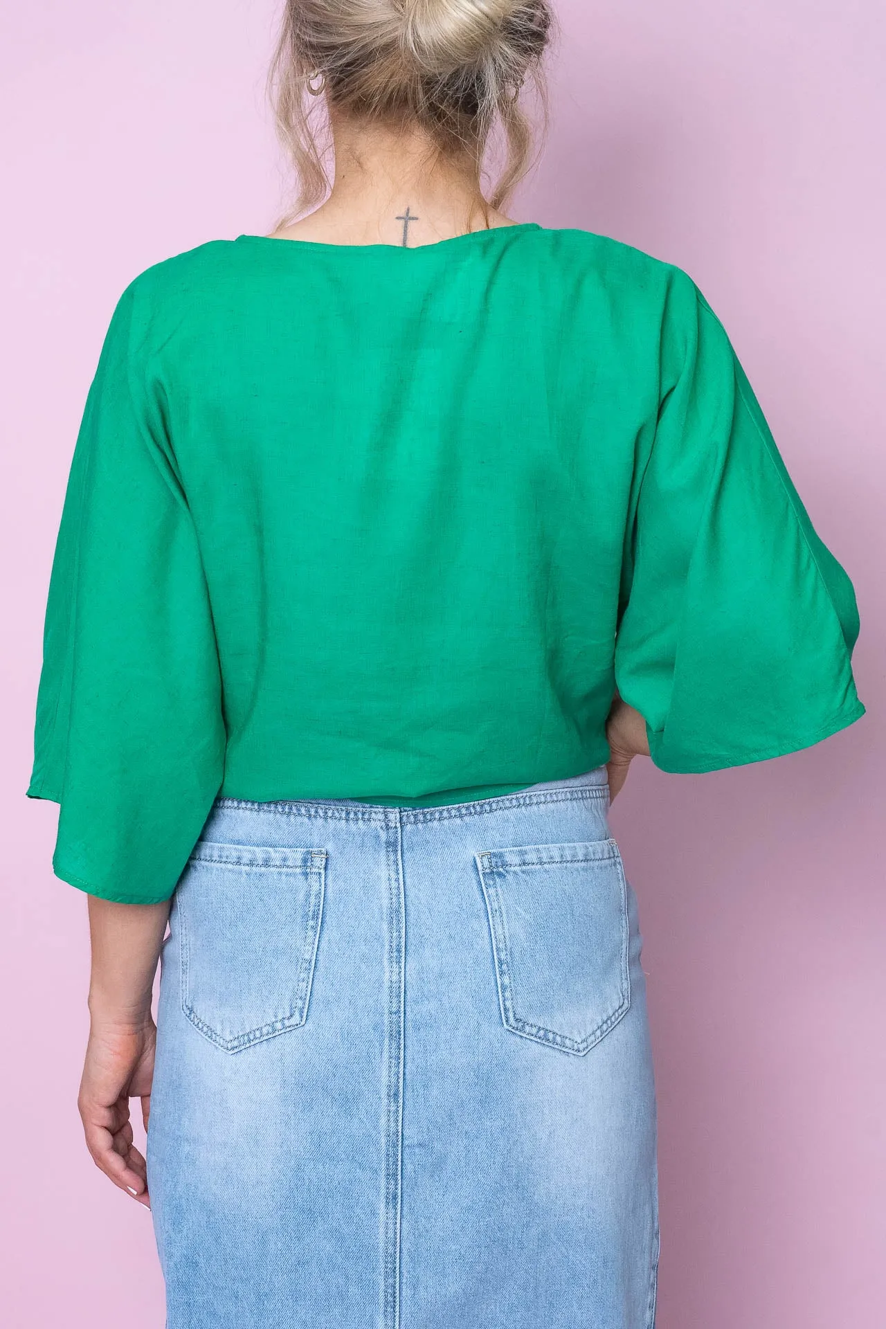 Neelix Top in Emerald sold by Always Alice product image thumbnail 4