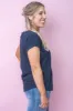 Manly Vee Tee in Navy - Foxwood sold by Always Alice
