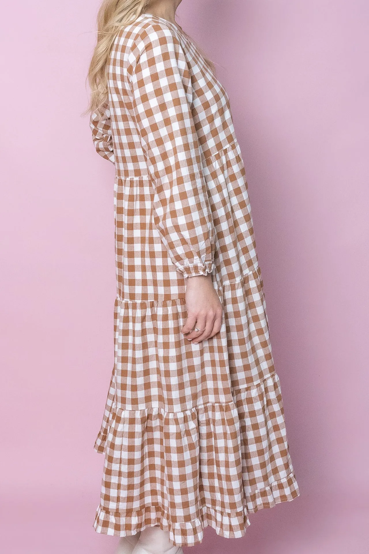 Josephina Dress in Mocha sold by Always Alice product image thumbnail 5