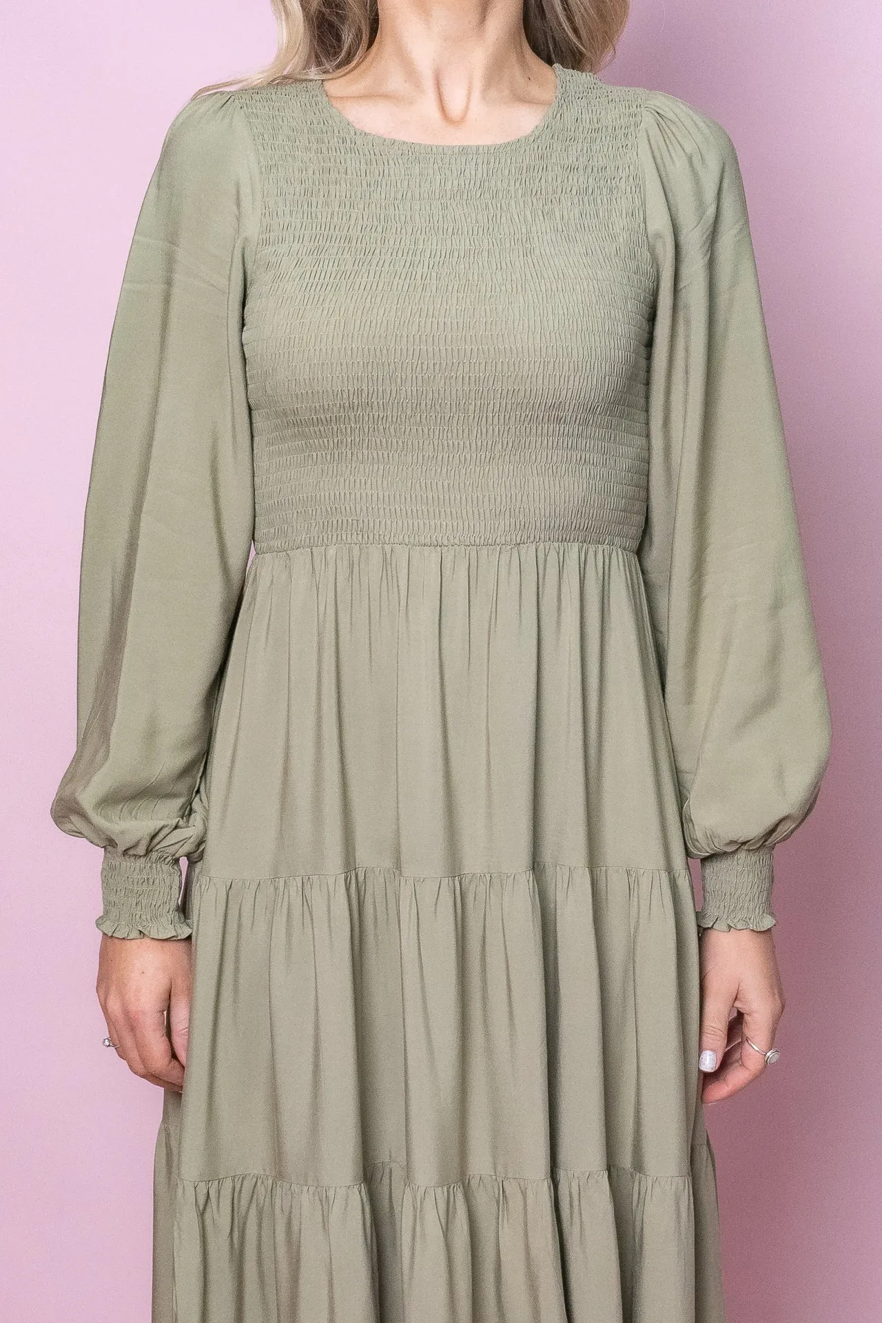 Samaria Dress in Sage sold by Always Alice product image thumbnail 4