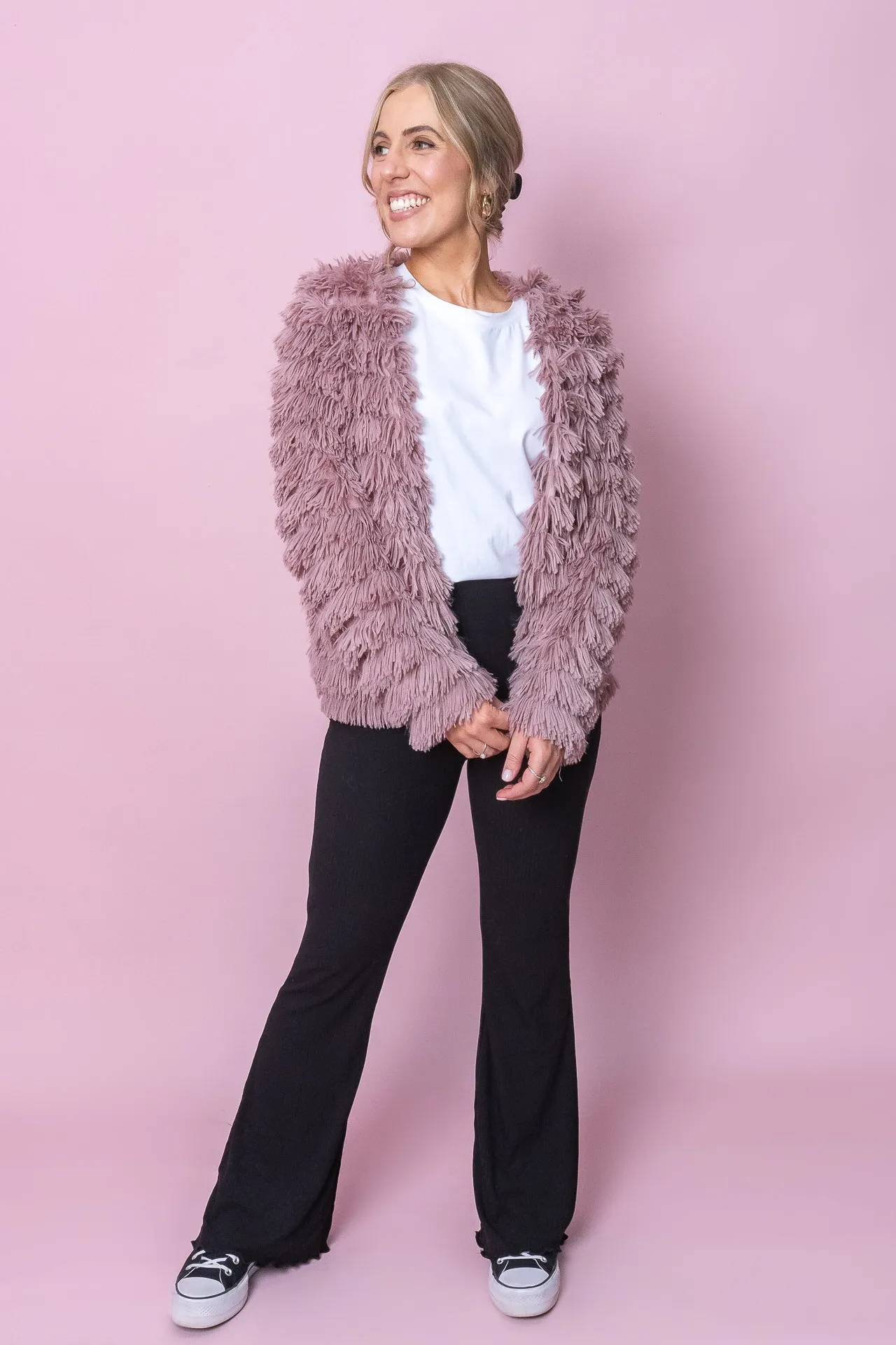 Trudy Jacket in Dusty Pink sold by Always Alice product image thumbnail 2