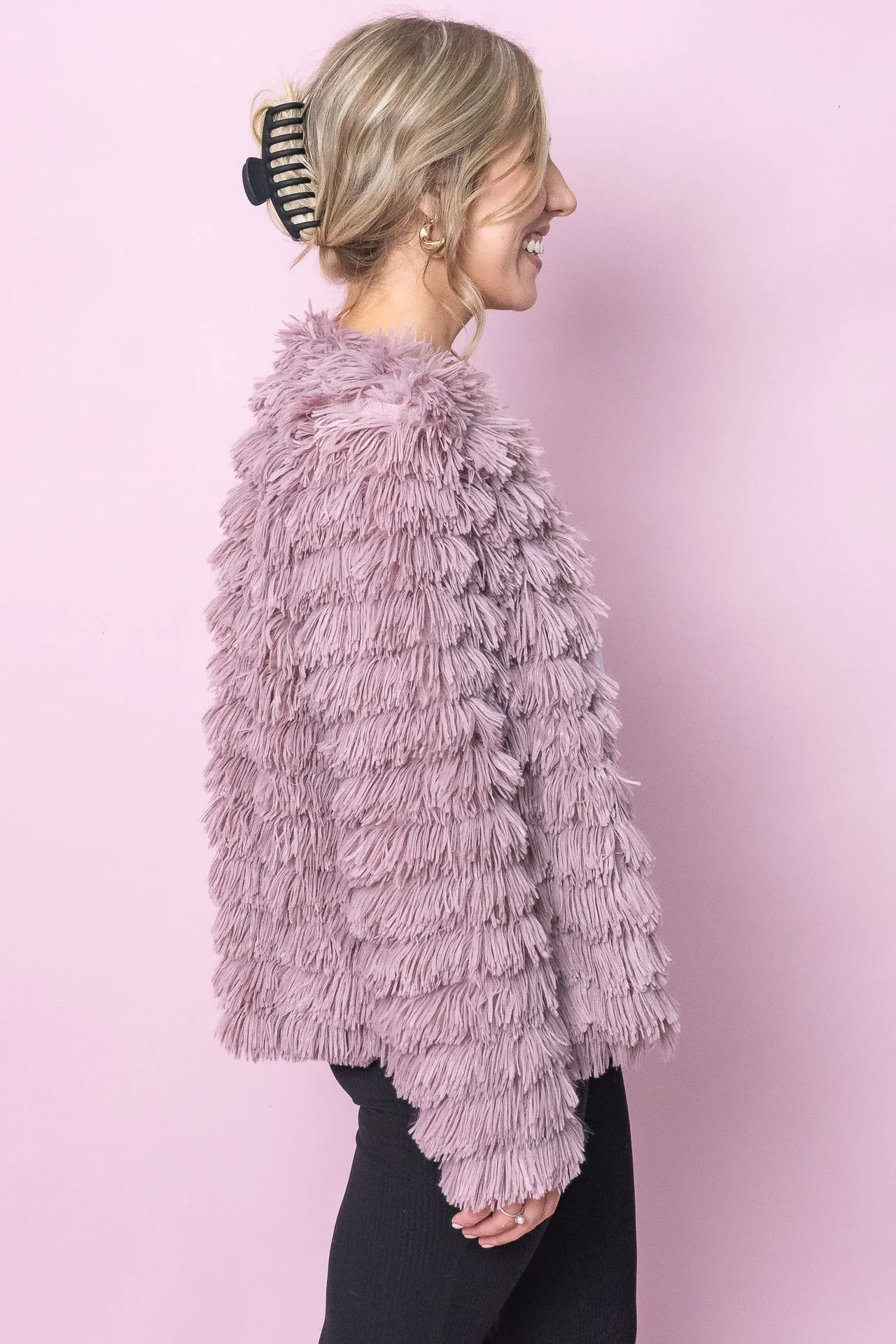 Trudy Jacket in Dusty Pink sold by Always Alice product image thumbnail 4