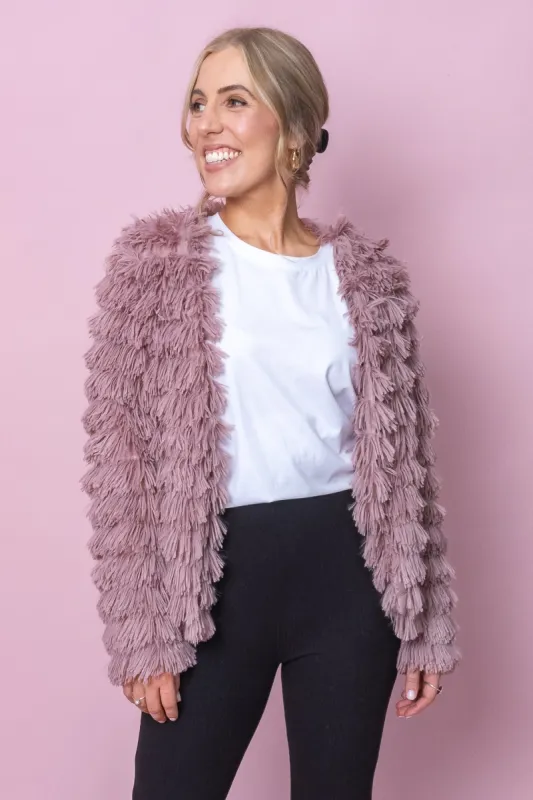 Trudy Jacket in Dusty Pink sold by Always Alice