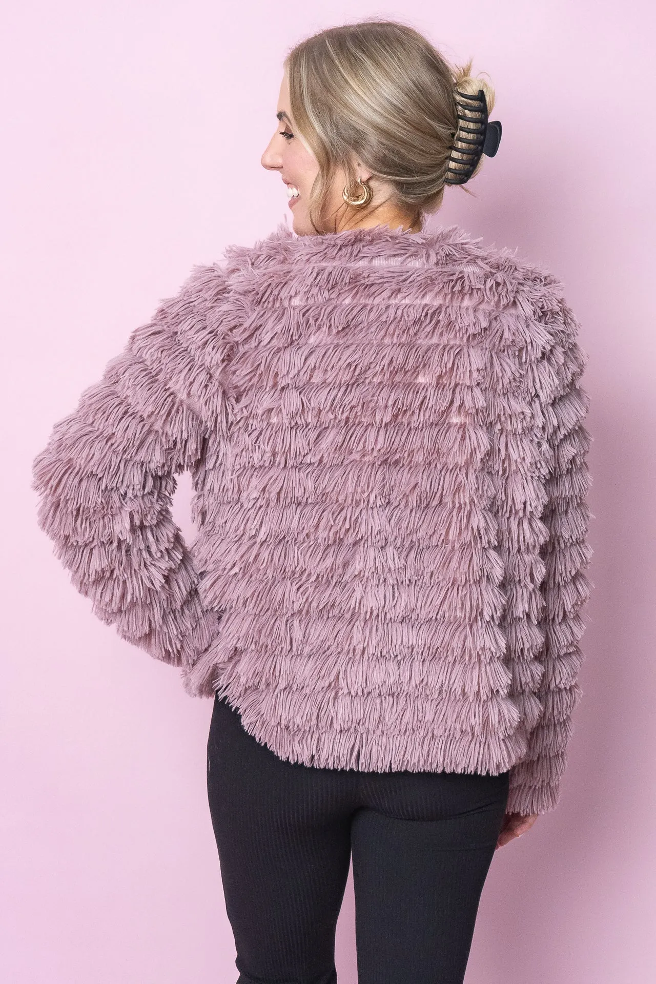Trudy Jacket in Dusty Pink sold by Always Alice product image thumbnail 5