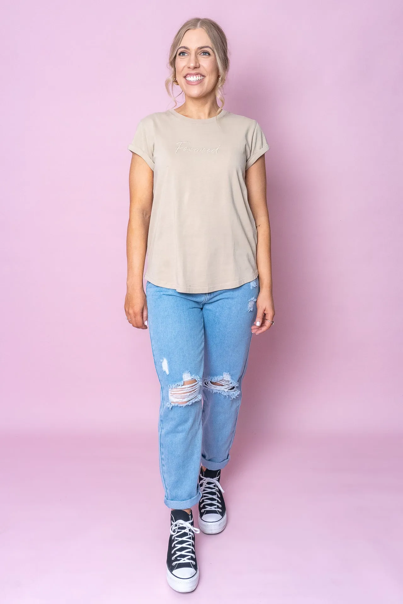 Cleo Denim Jeans in Light Blue sold by Always Alice product image thumbnail 2
