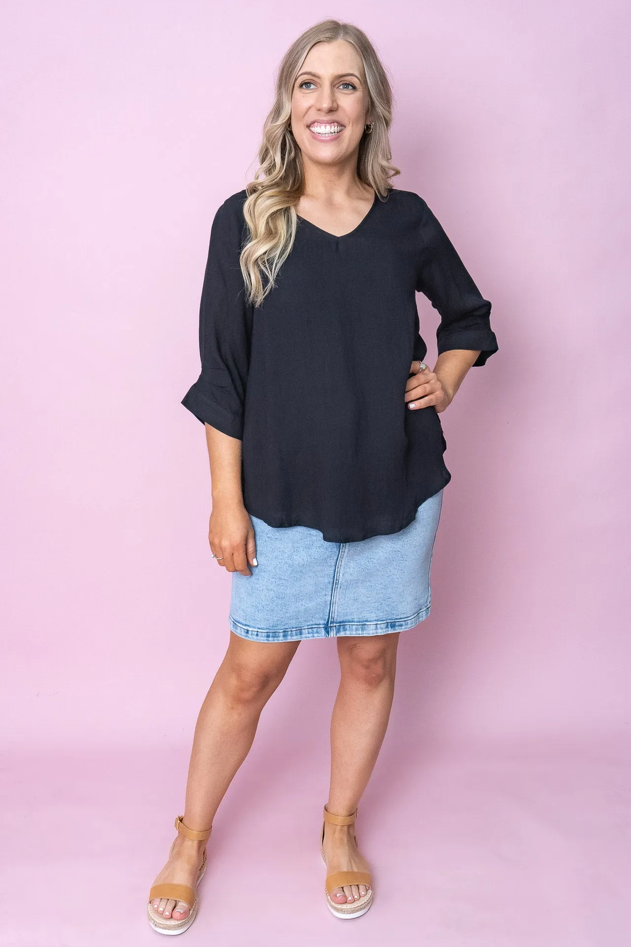 Morgan Top in Black sold by Always Alice product image thumbnail 2