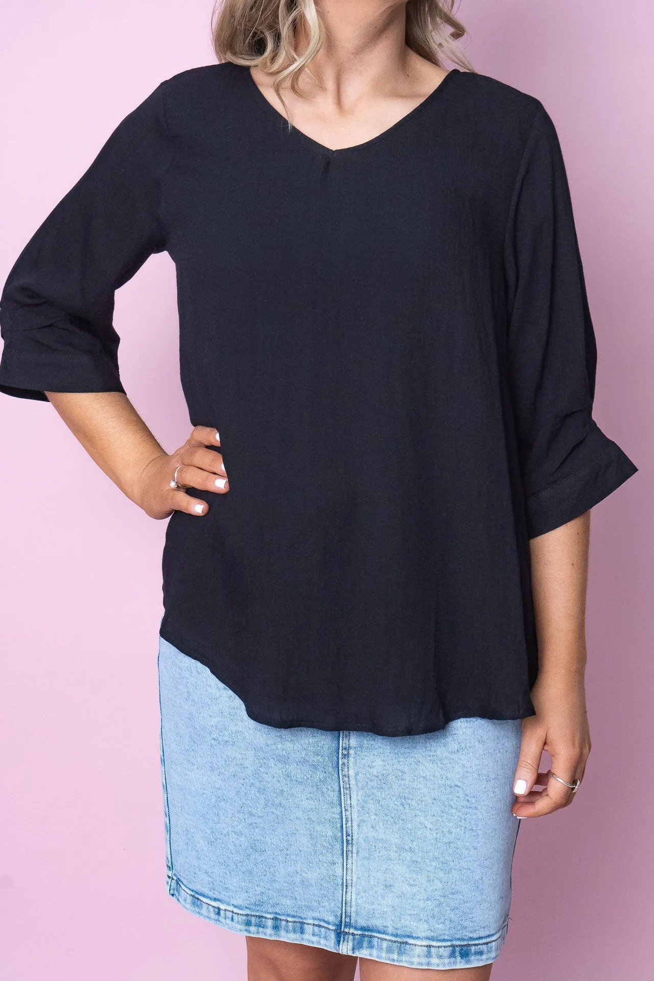 Morgan Top in Black sold by Always Alice product image thumbnail 3