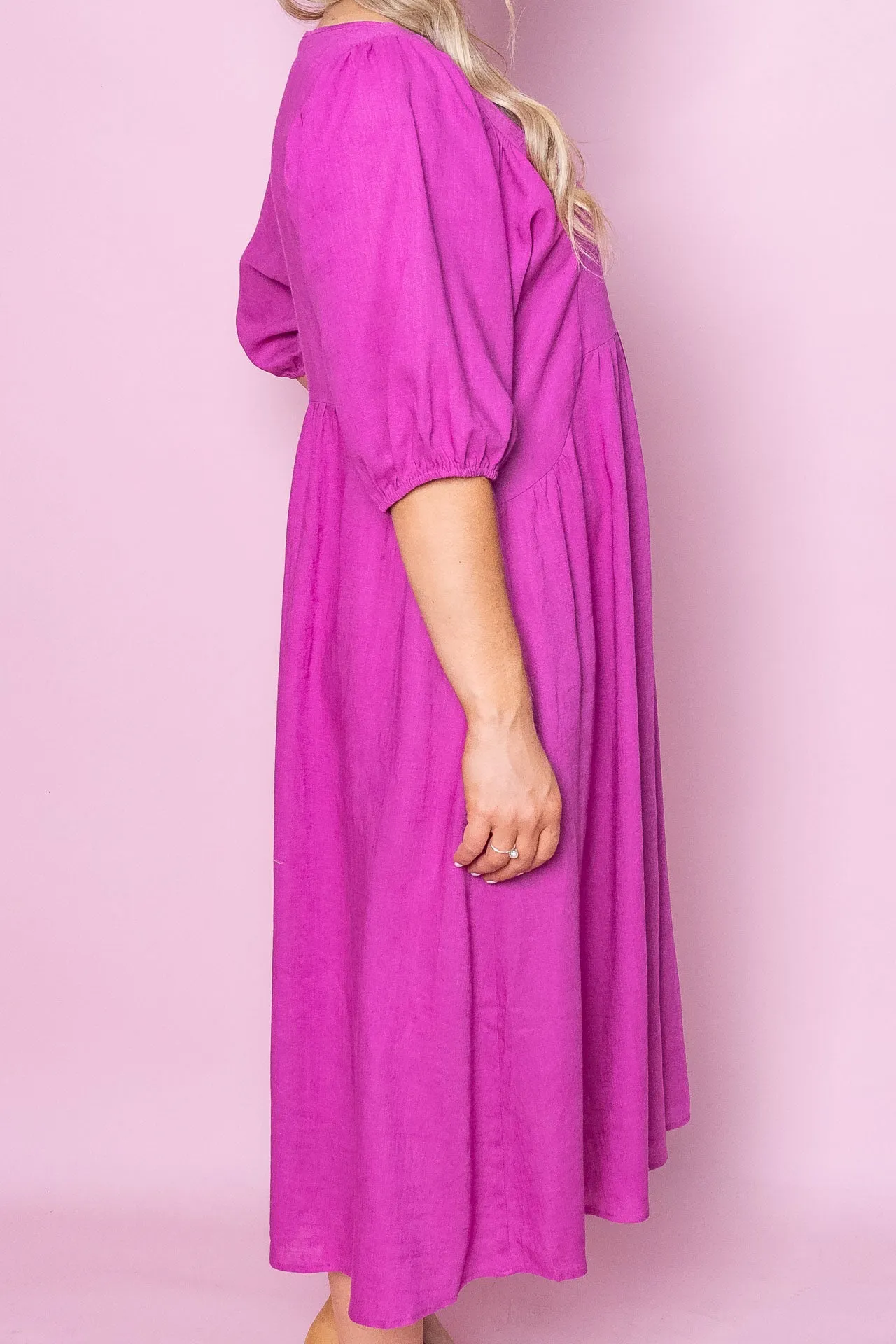 Emery Dress in Grape sold by Always Alice product image thumbnail 5