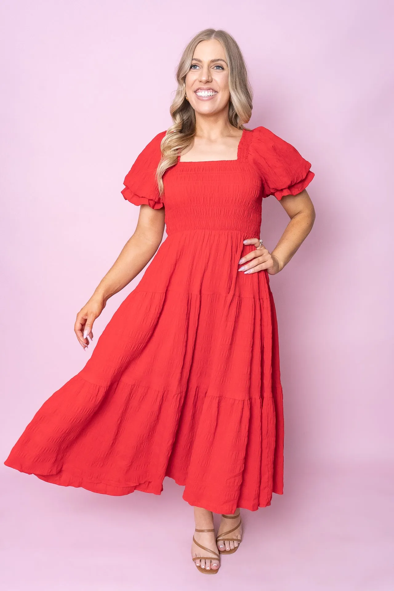 Eloise Dress in Red sold by Always Alice product image thumbnail 3