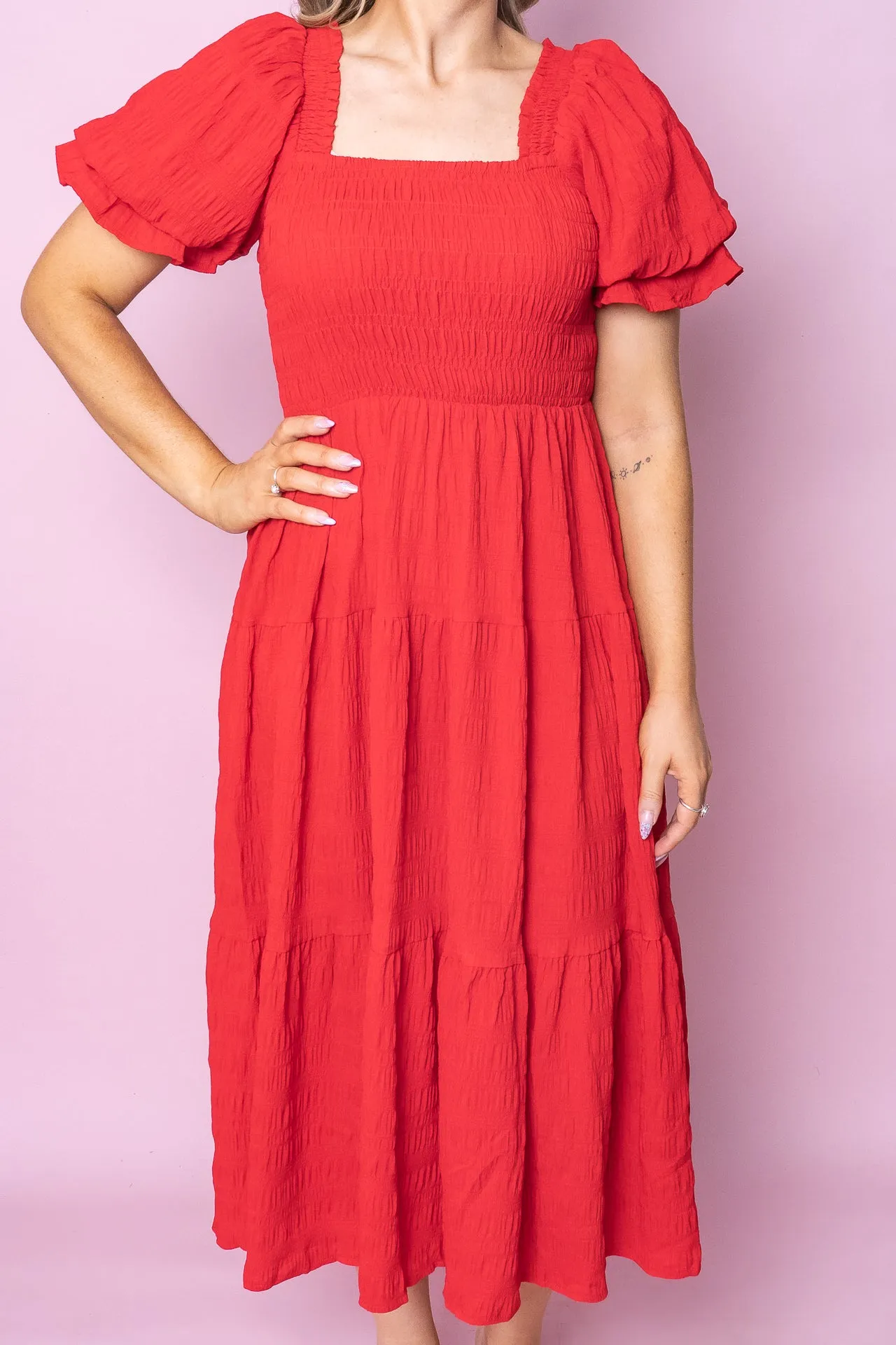 Eloise Dress in Red sold by Always Alice product image thumbnail 4