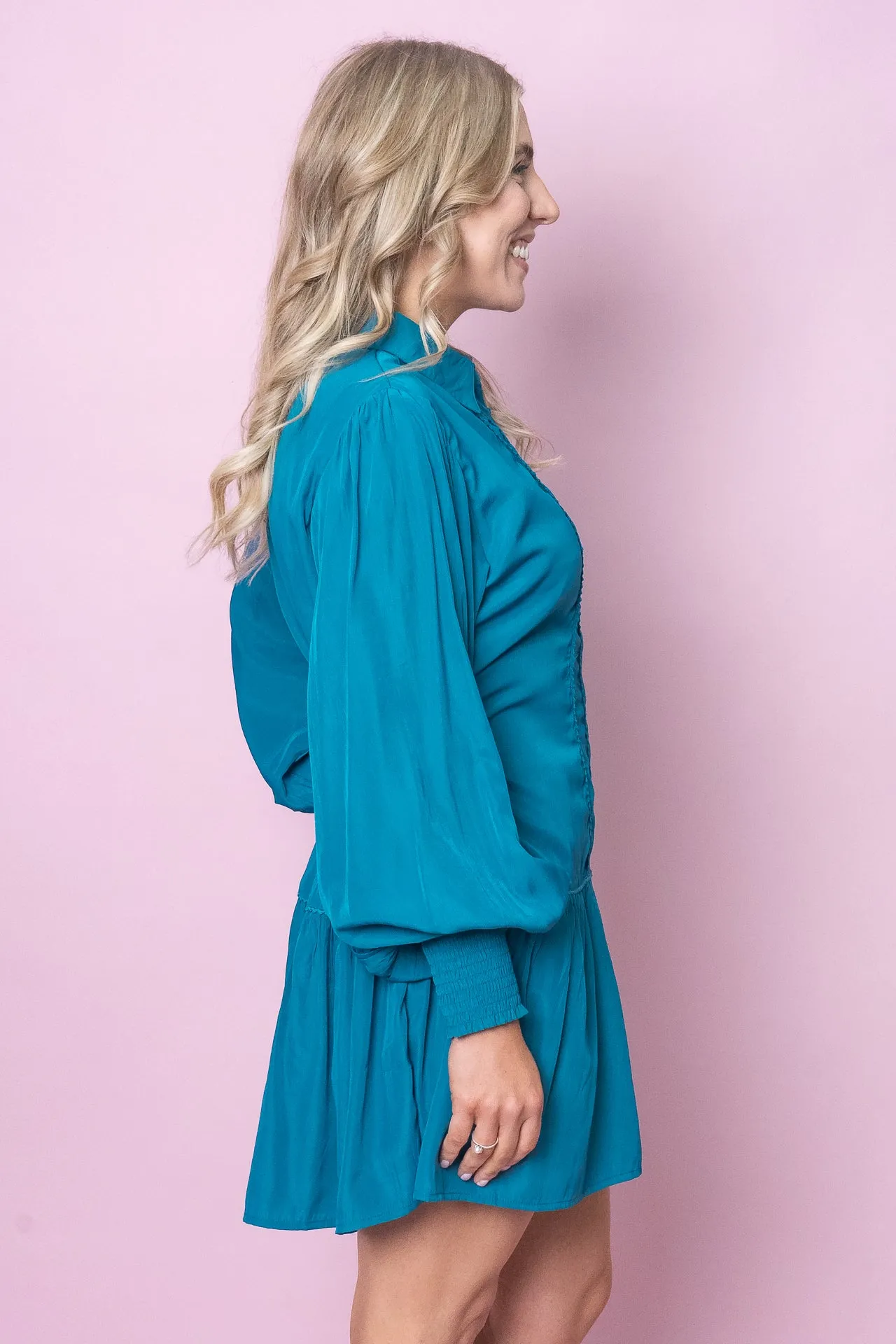 Lizara Dress in Aquamarine - Final Sale sold by Always Alice product image thumbnail 4