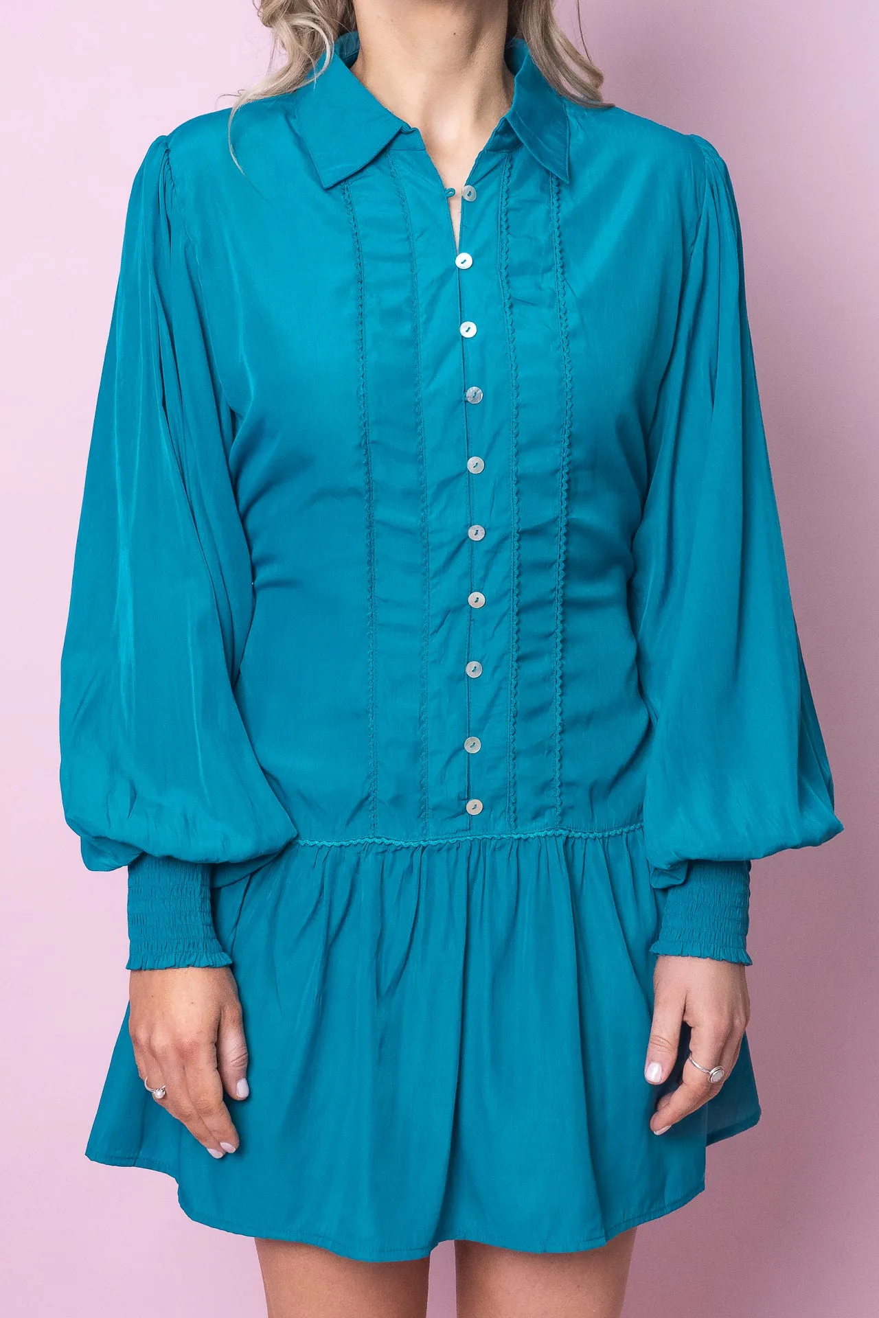 Lizara Dress in Aquamarine - Final Sale sold by Always Alice product image thumbnail 3