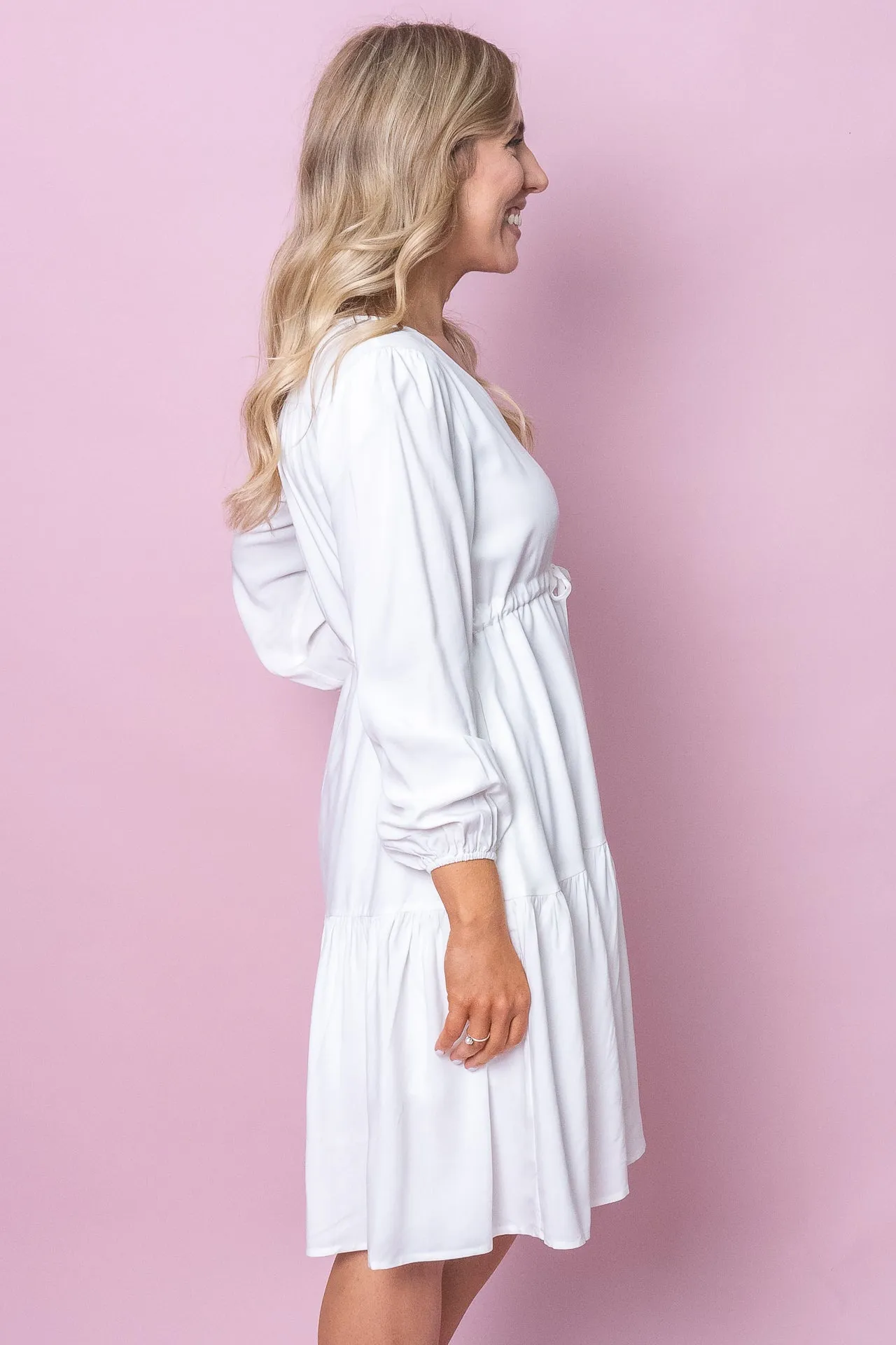 Dixie Dress in White - Final Sale sold by Always Alice product image thumbnail 4