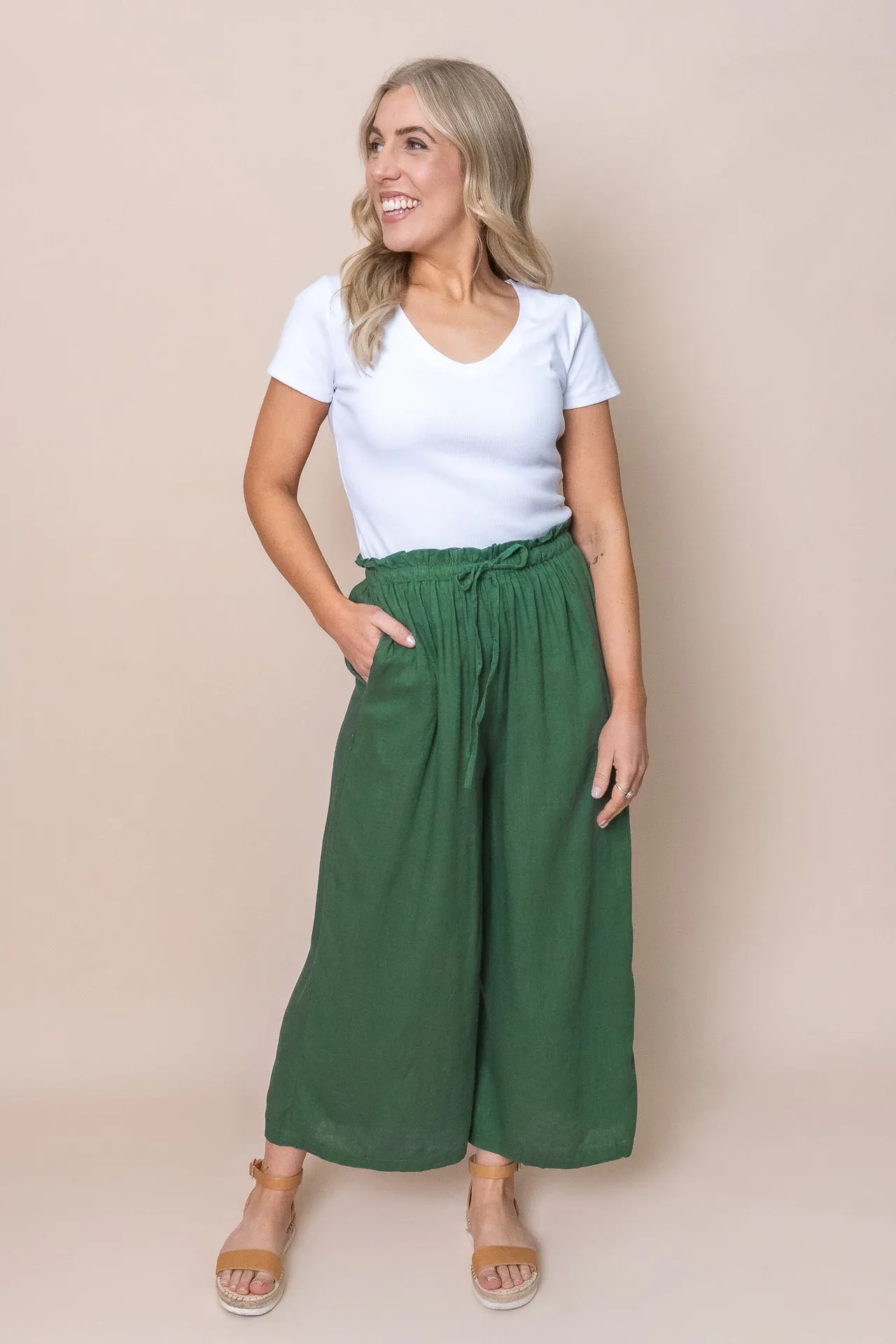 Lou-Anne Pants in Emerald sold by Always Alice product image thumbnail 3