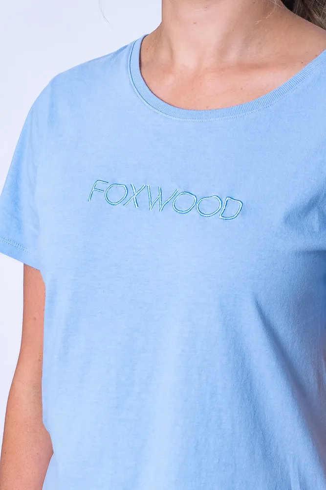 Foxwood Tee in Light Blue - Foxwood sold by Always Alice product image thumbnail 3