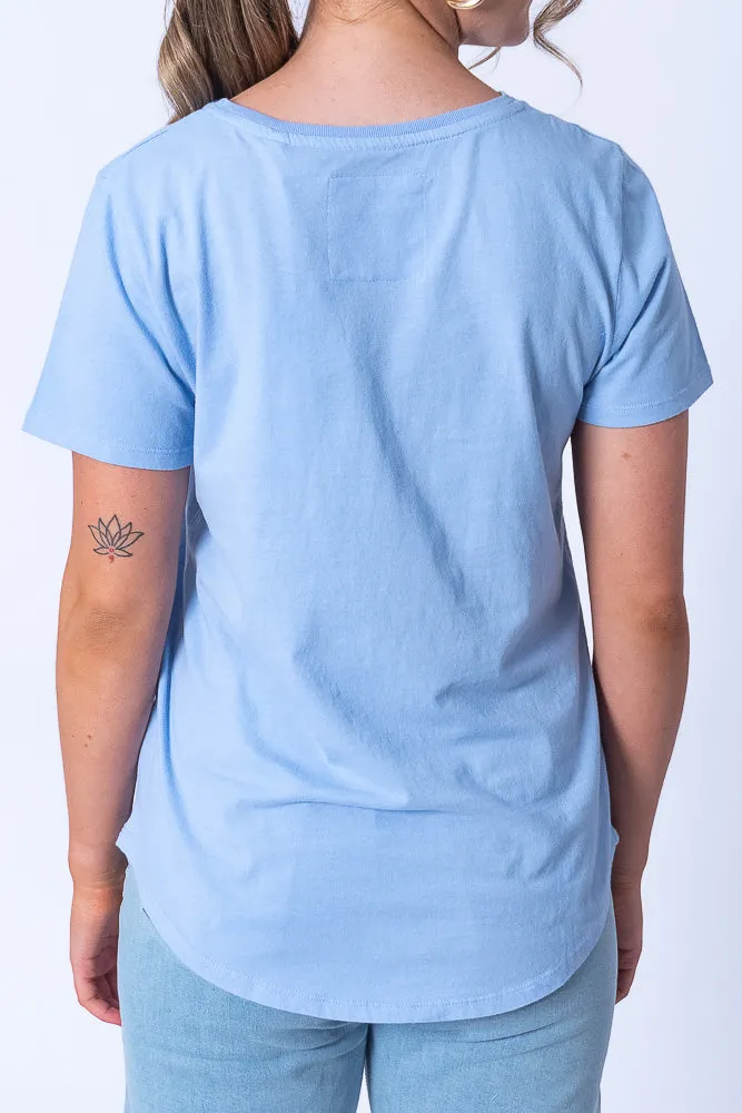 Foxwood Tee in Light Blue - Foxwood sold by Always Alice product image thumbnail 5
