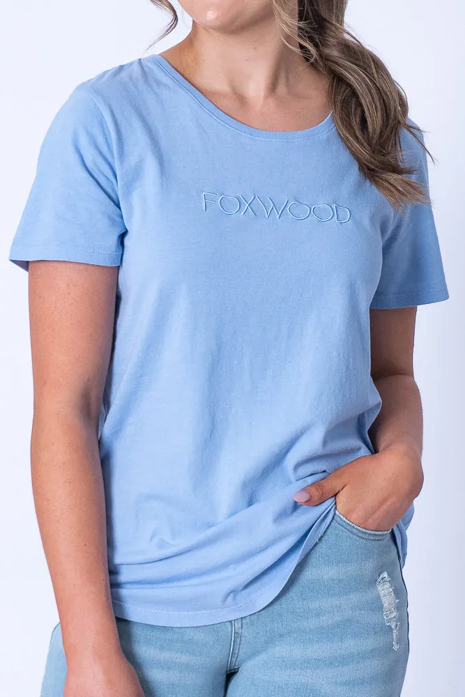 Foxwood Tee in Light Blue - Foxwood sold by Always Alice product image thumbnail 2