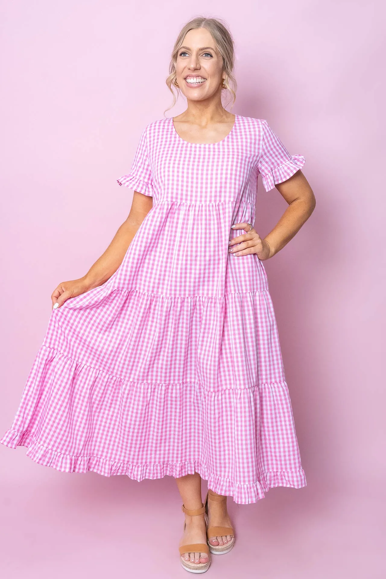 Dally Dress in Pink sold by Always Alice product image thumbnail 3