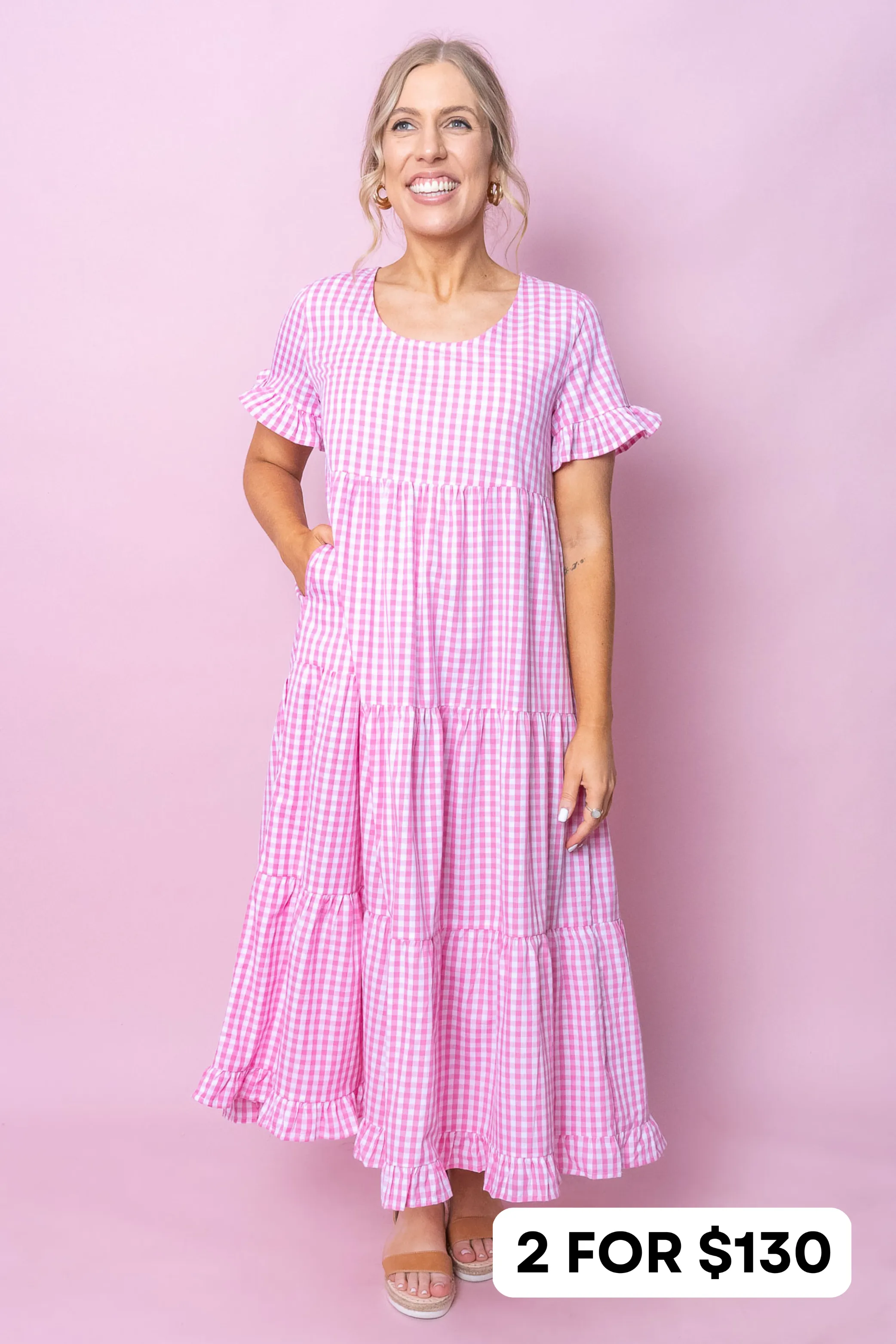 Dally Dress in Pink sold by Always Alice product image thumbnail 2