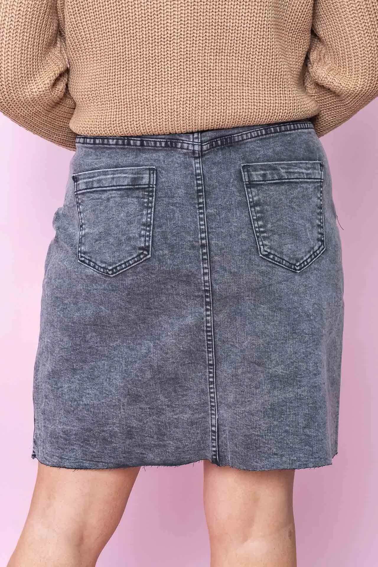 Belle Skirt in Washed Black - Foxwood sold by Always Alice product image thumbnail 5