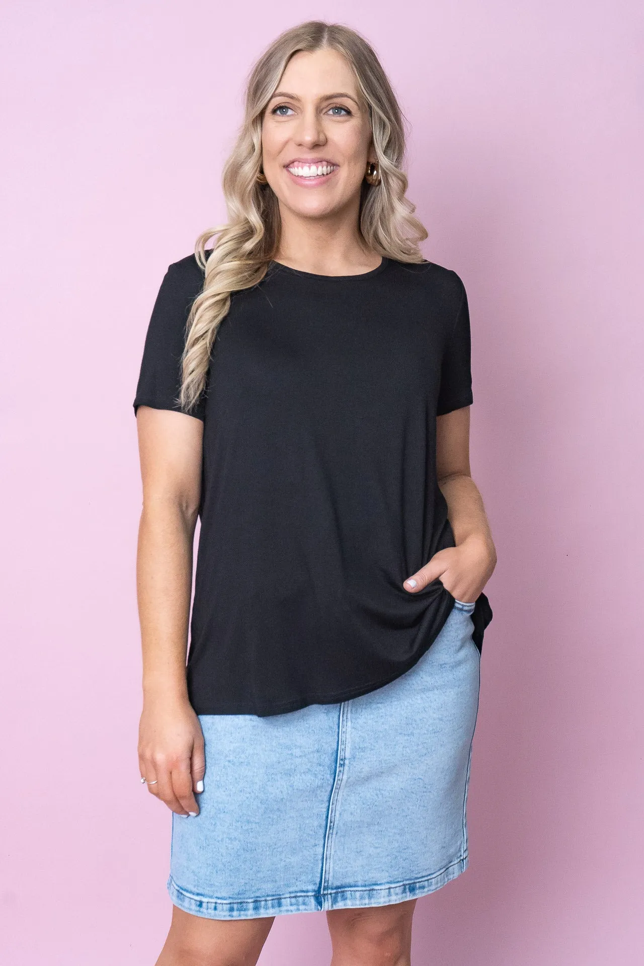 Hela Top in Black sold by Always Alice
