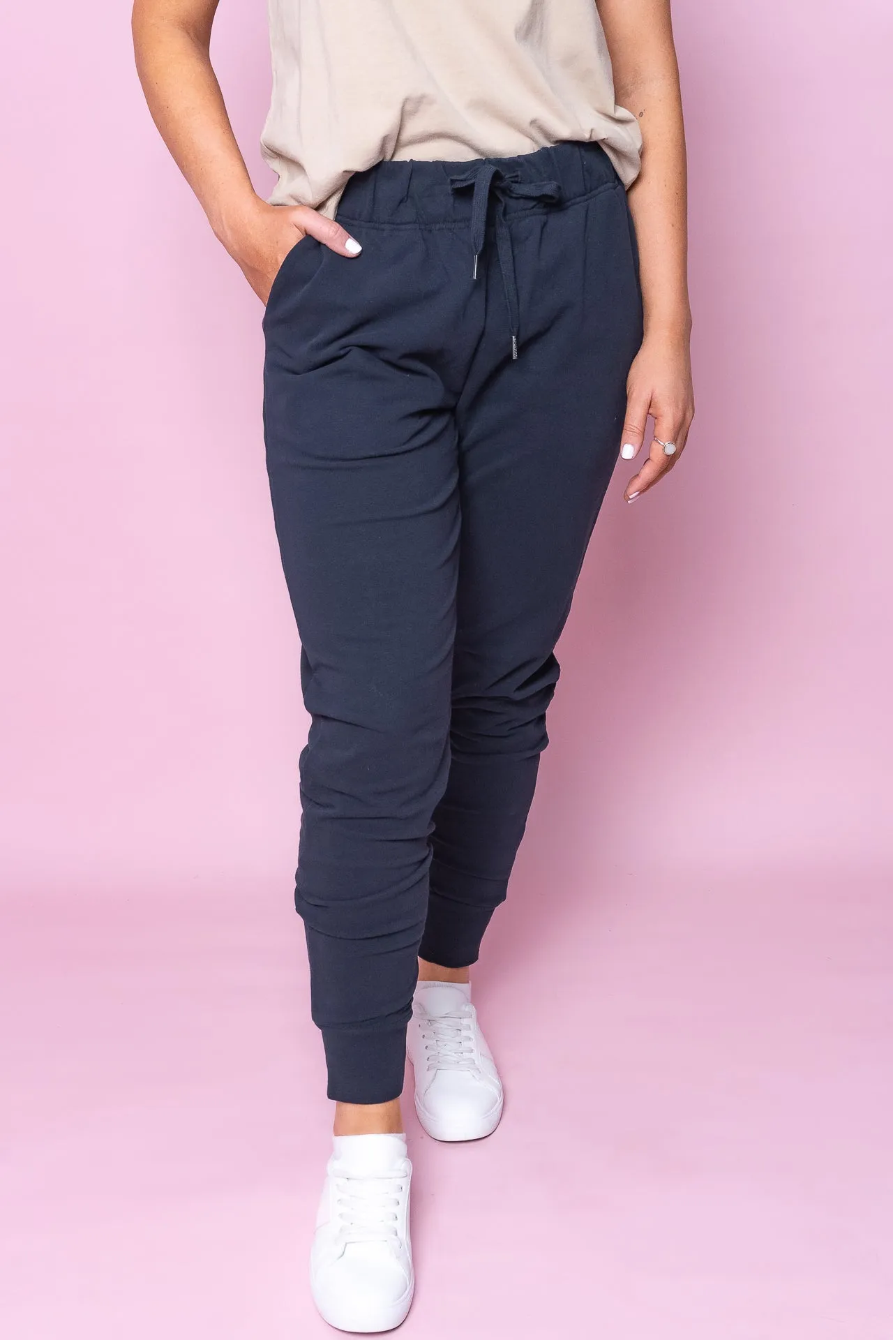 Lazy Days Joggers in Navy - Foxwood sold by Always Alice product image thumbnail 3
