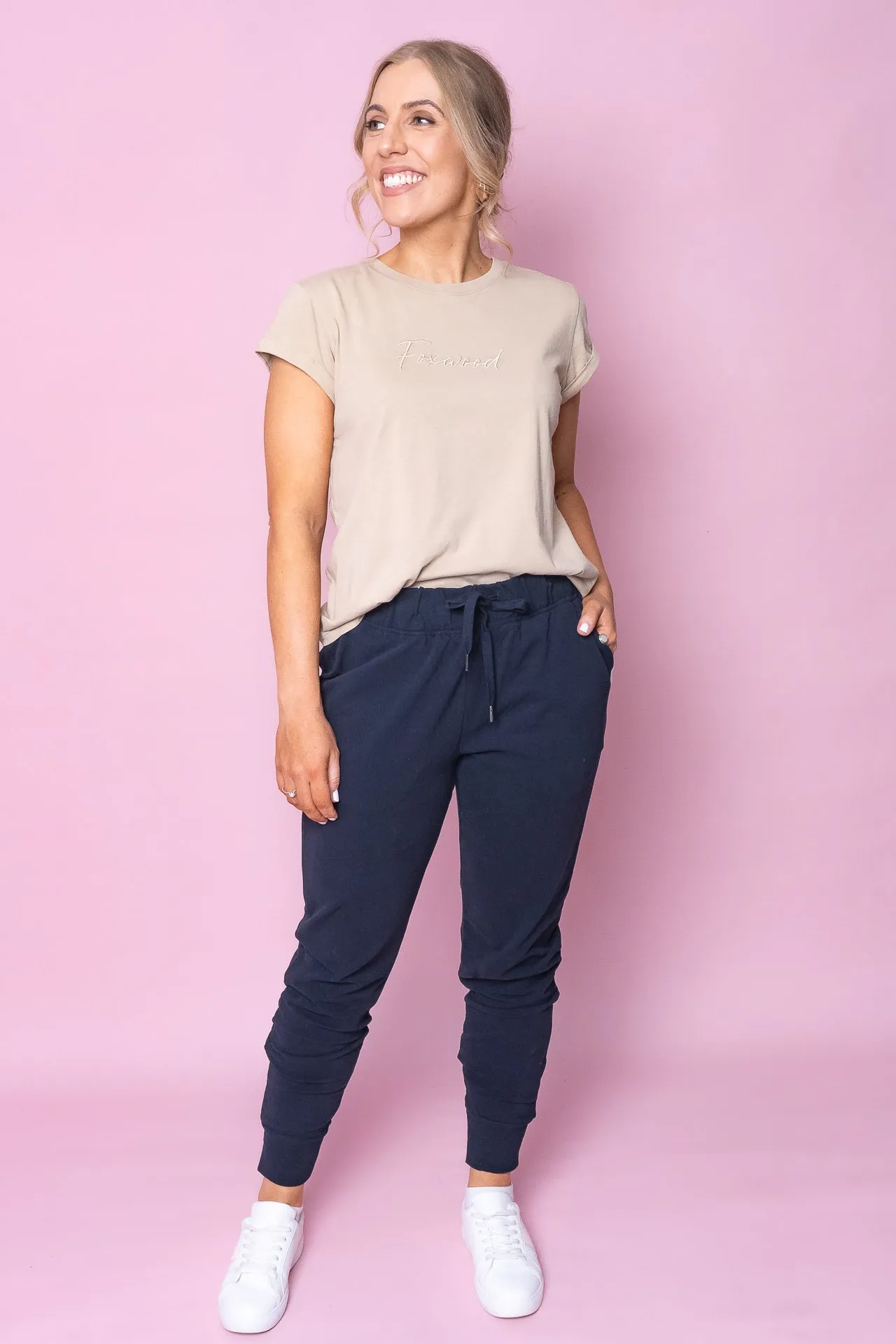 Lazy Days Joggers in Navy - Foxwood sold by Always Alice product image thumbnail 2