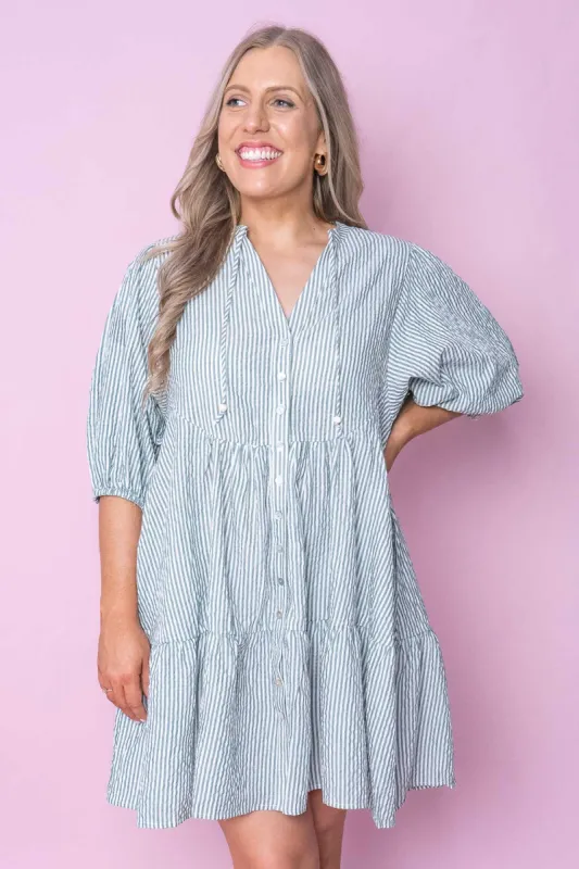 Yarani Dress in Sage sold by Always Alice