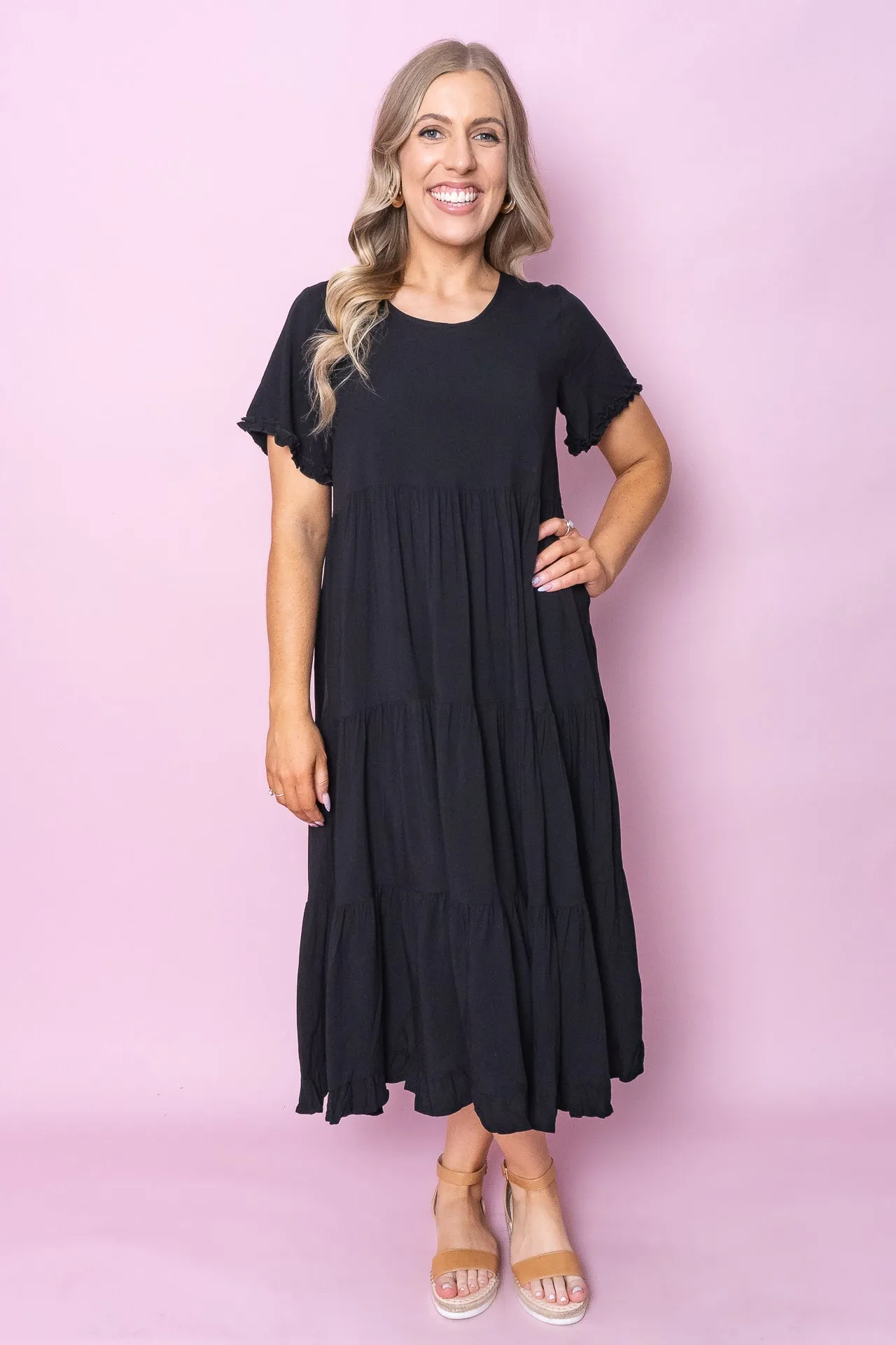 Verina Midi Dress in Black sold by Always Alice product image thumbnail 3