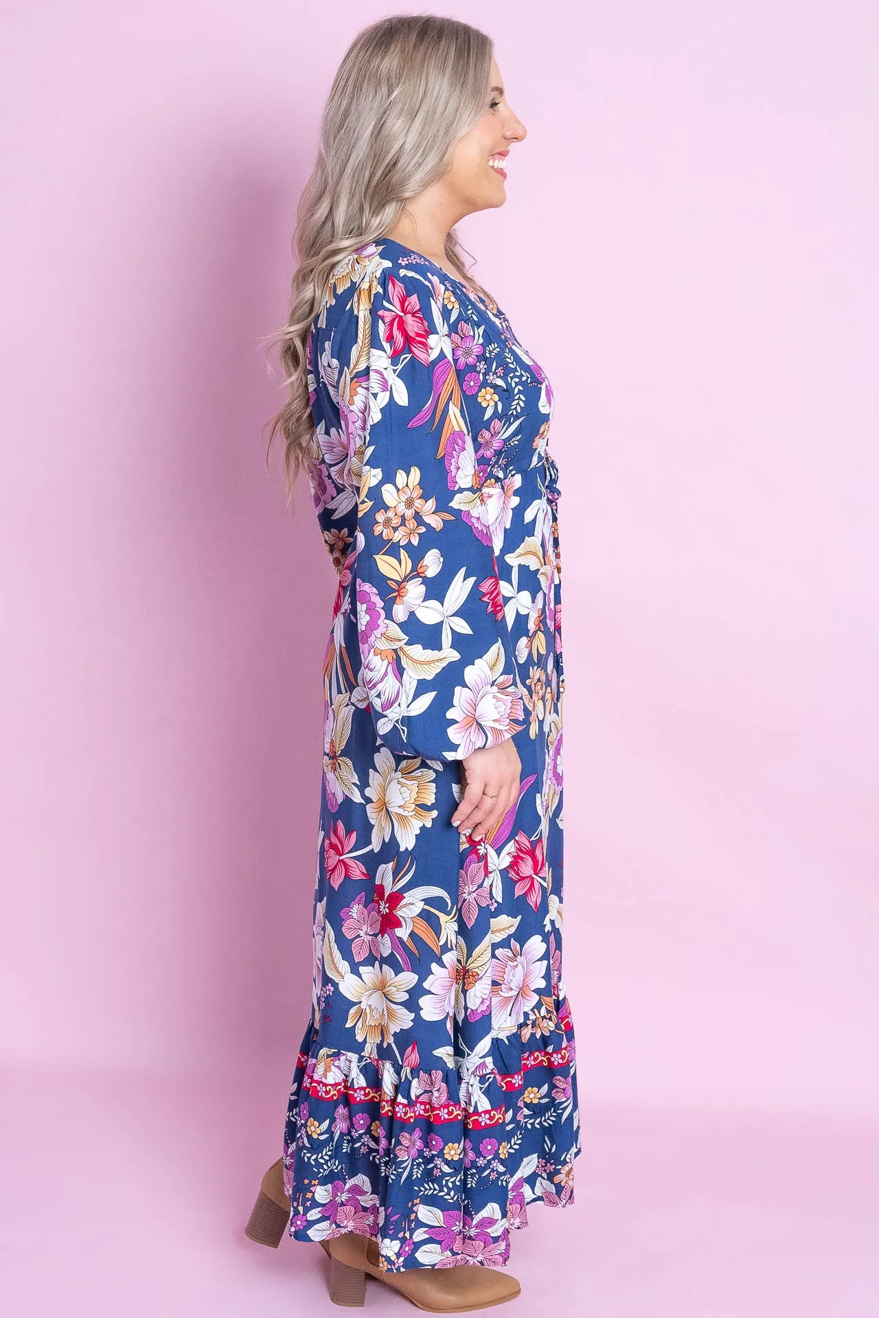 Delwen Dress in Navy sold by Always Alice product image thumbnail 5