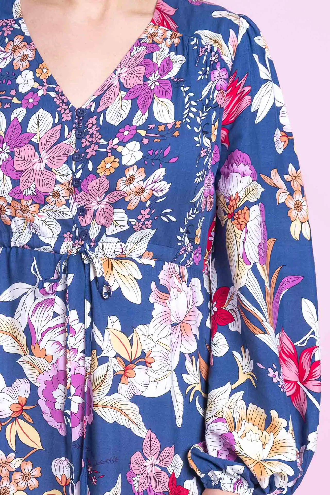 Delwen Dress in Navy sold by Always Alice product image thumbnail 4