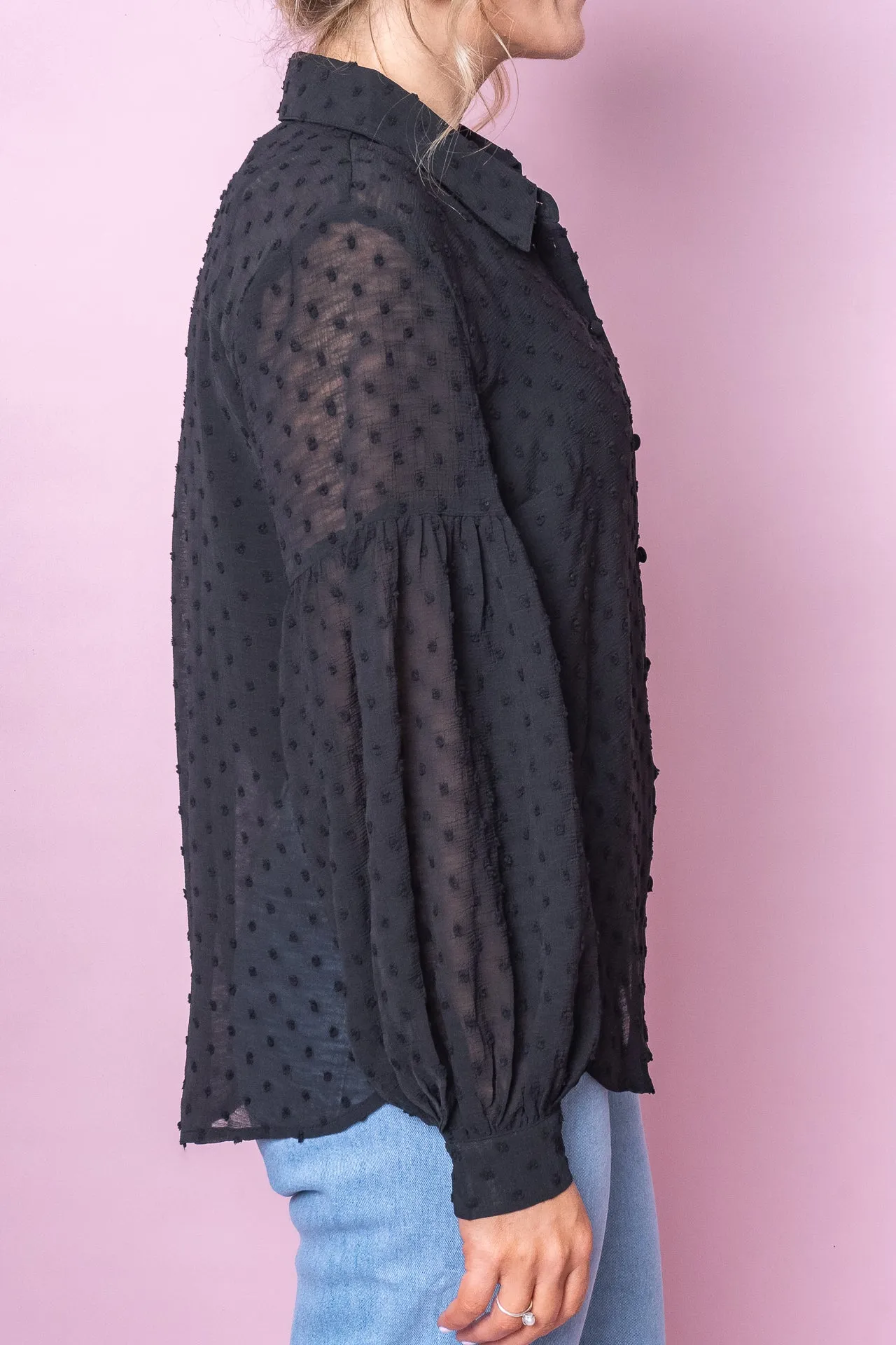 Hira Shirt in Black sold by Always Alice product image thumbnail 5