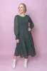 Deena Dress in Forest Green sold by Always Alice