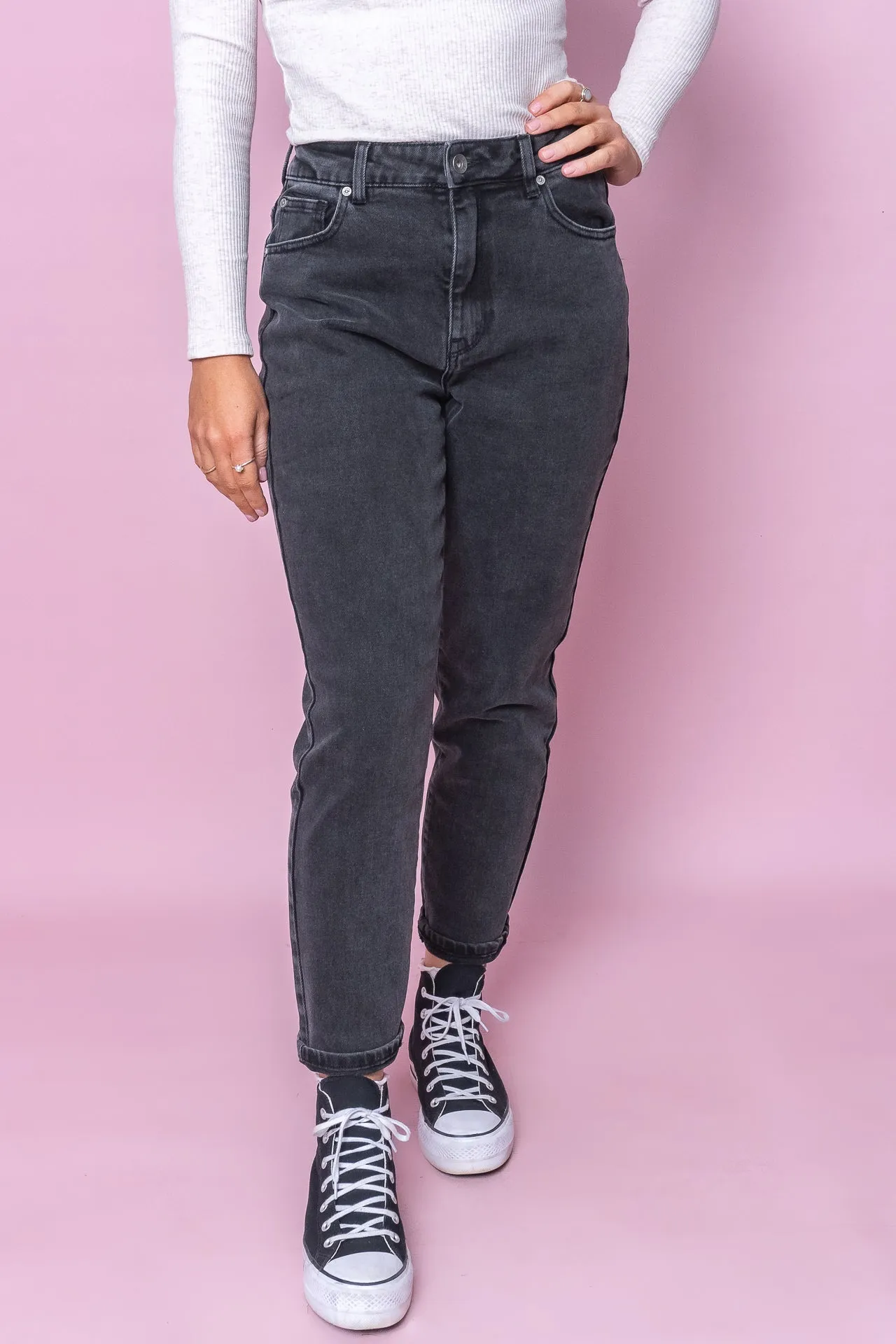 Monica Jeans in Washed Black - Silent Theory sold by Always Alice product image thumbnail 2