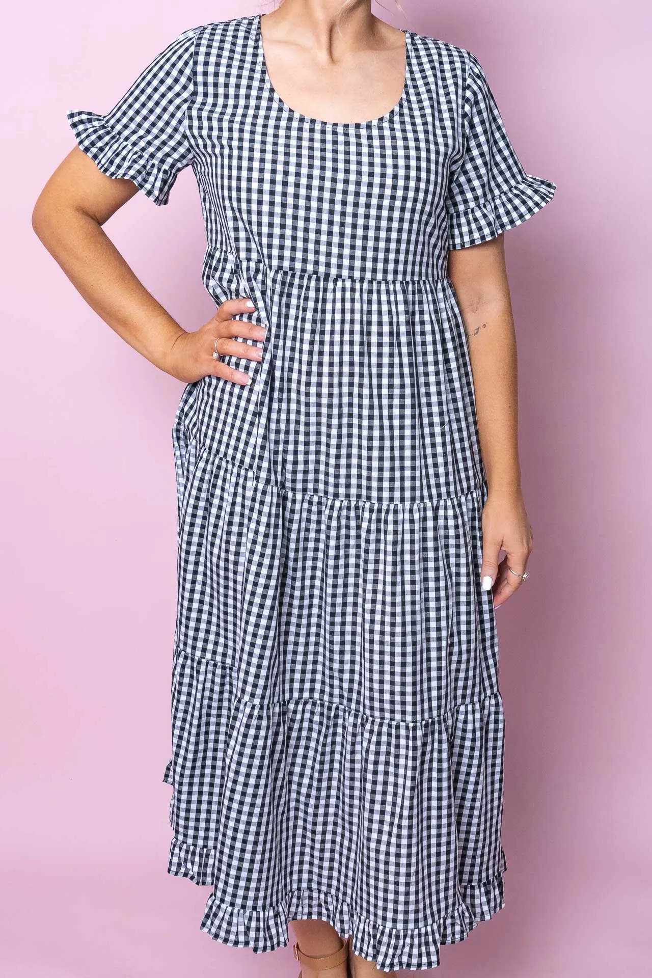 Dally Dress in Black - Final Sale sold by Always Alice product image thumbnail 4