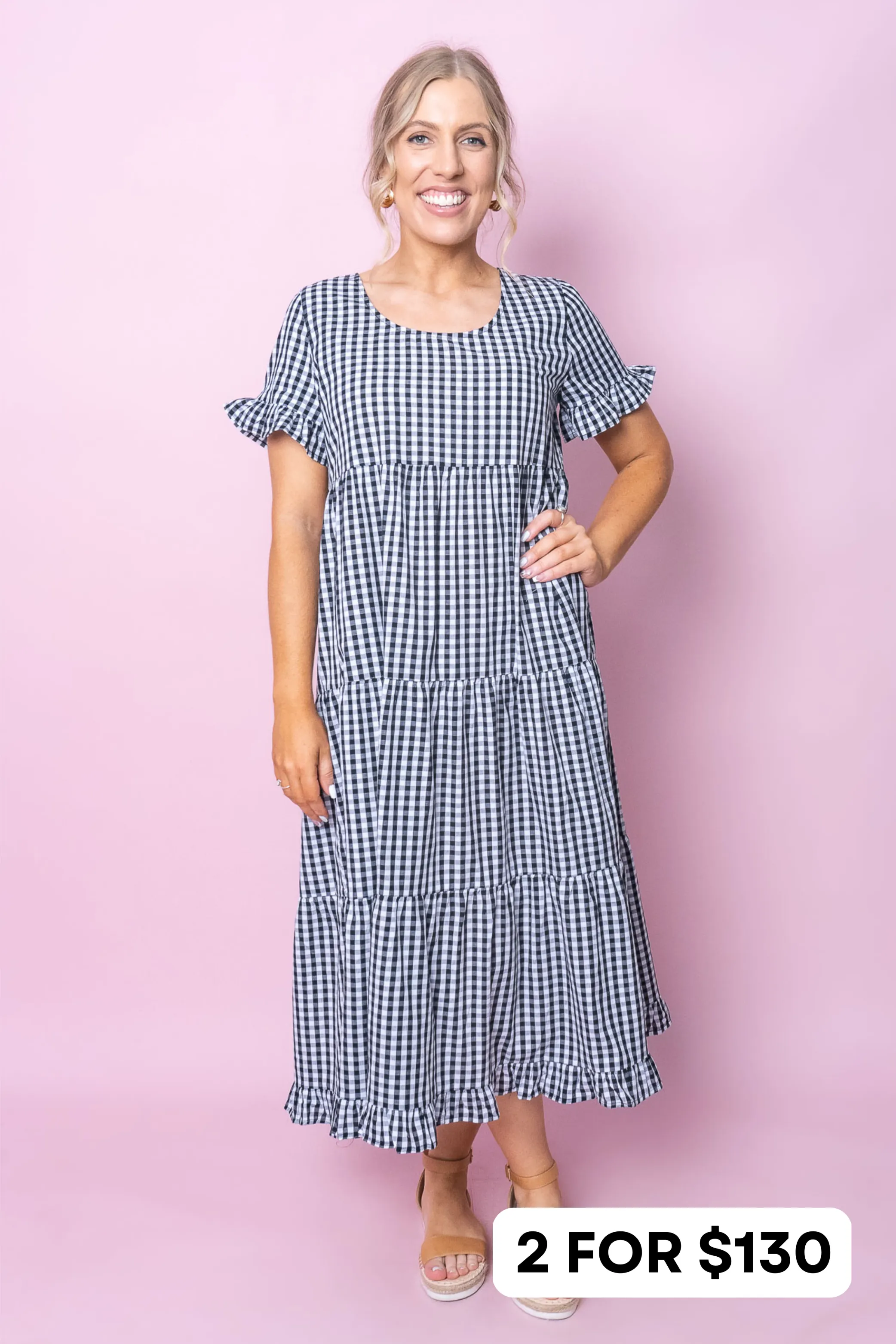 Dally Dress in Black - Final Sale sold by Always Alice