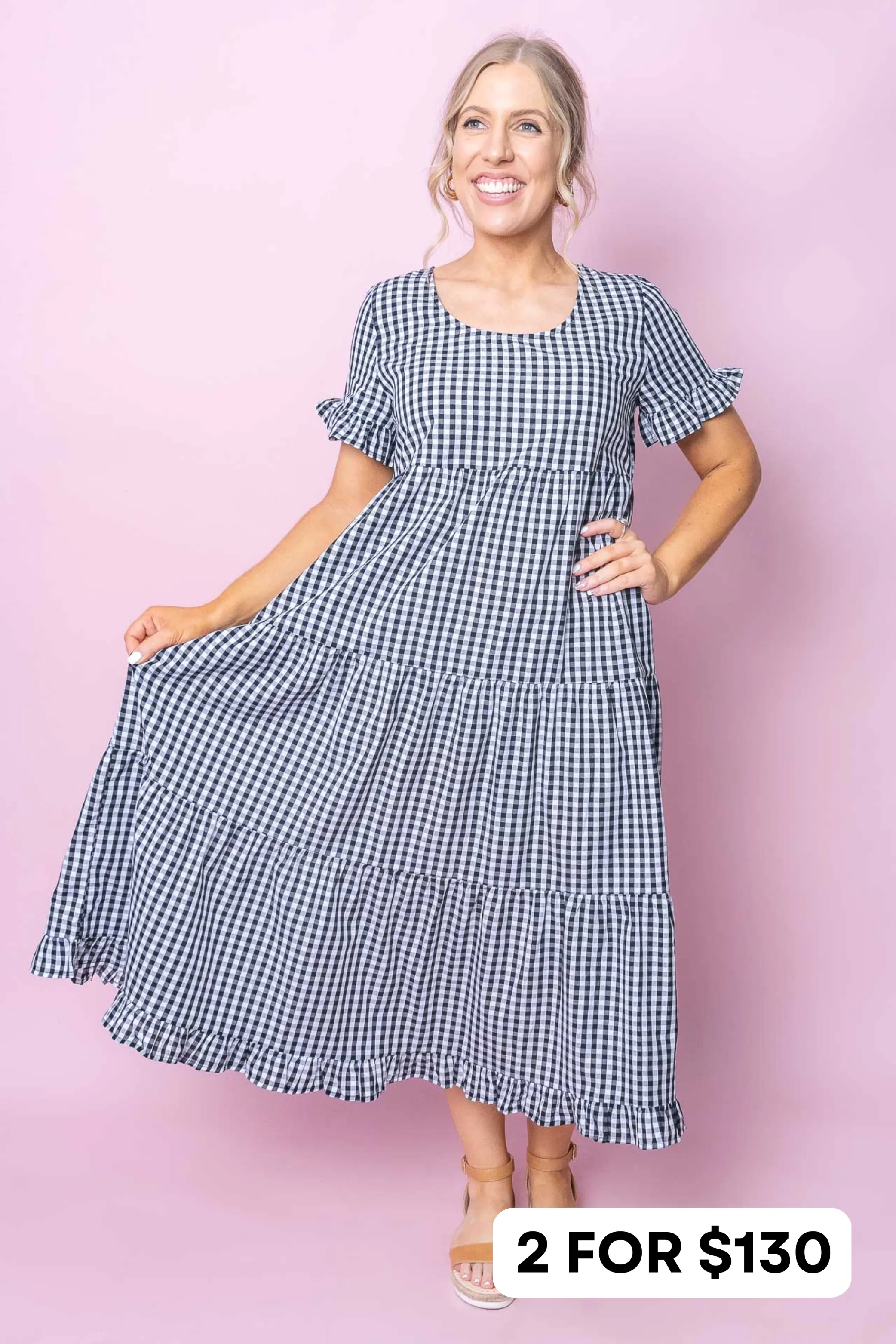 Dally Dress in Black - Final Sale sold by Always Alice product image thumbnail 2