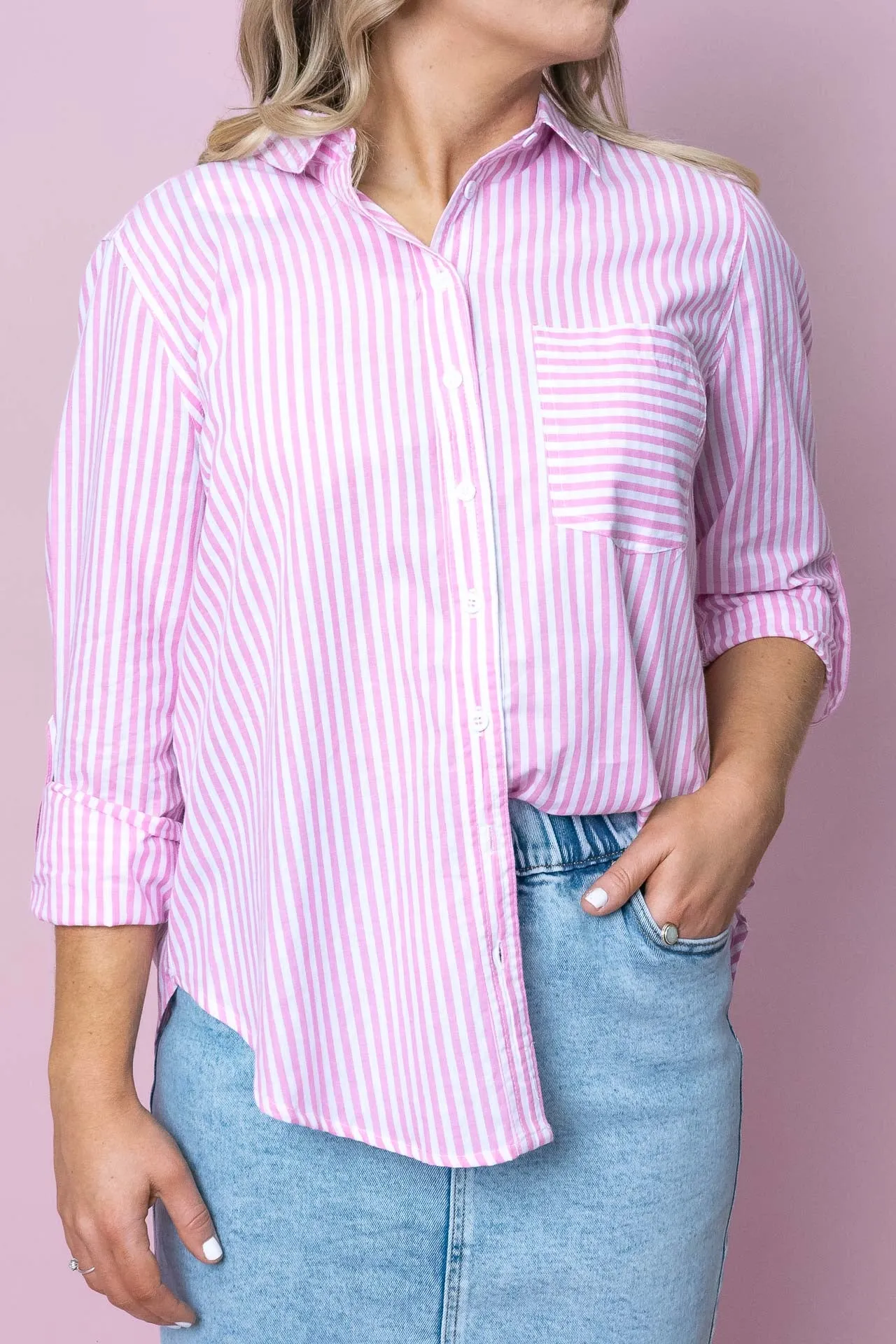 Tobie Shirt in Pink sold by Always Alice product image thumbnail 4