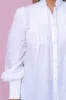 Rosetta Top in White sold by Always Alice