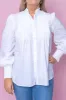 Rosetta Top in White sold by Always Alice