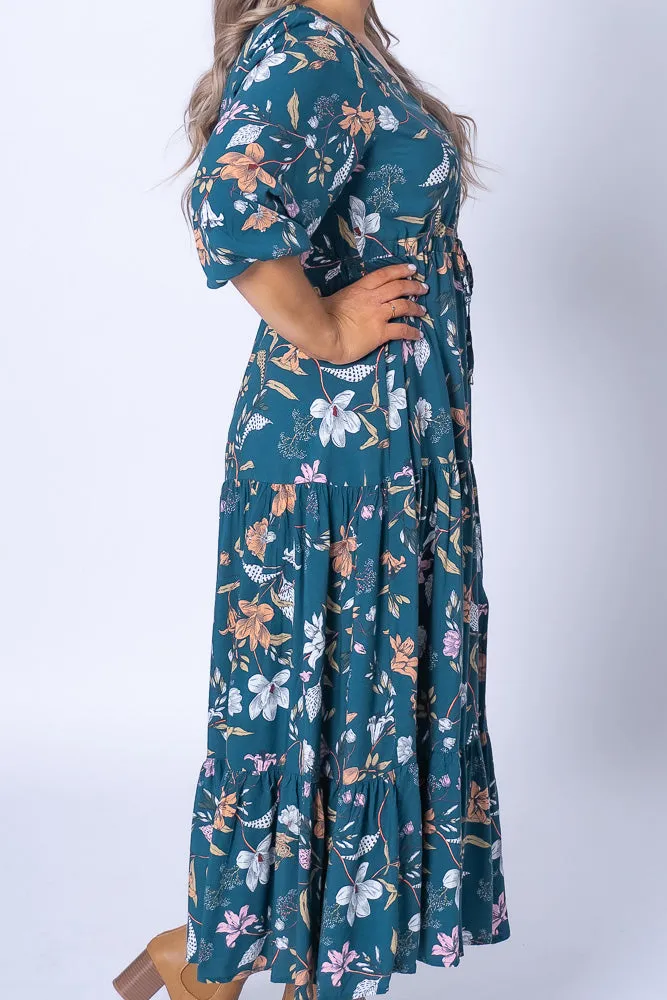 Odo Dress in Emerald - Final Sale sold by Always Alice product image thumbnail 5